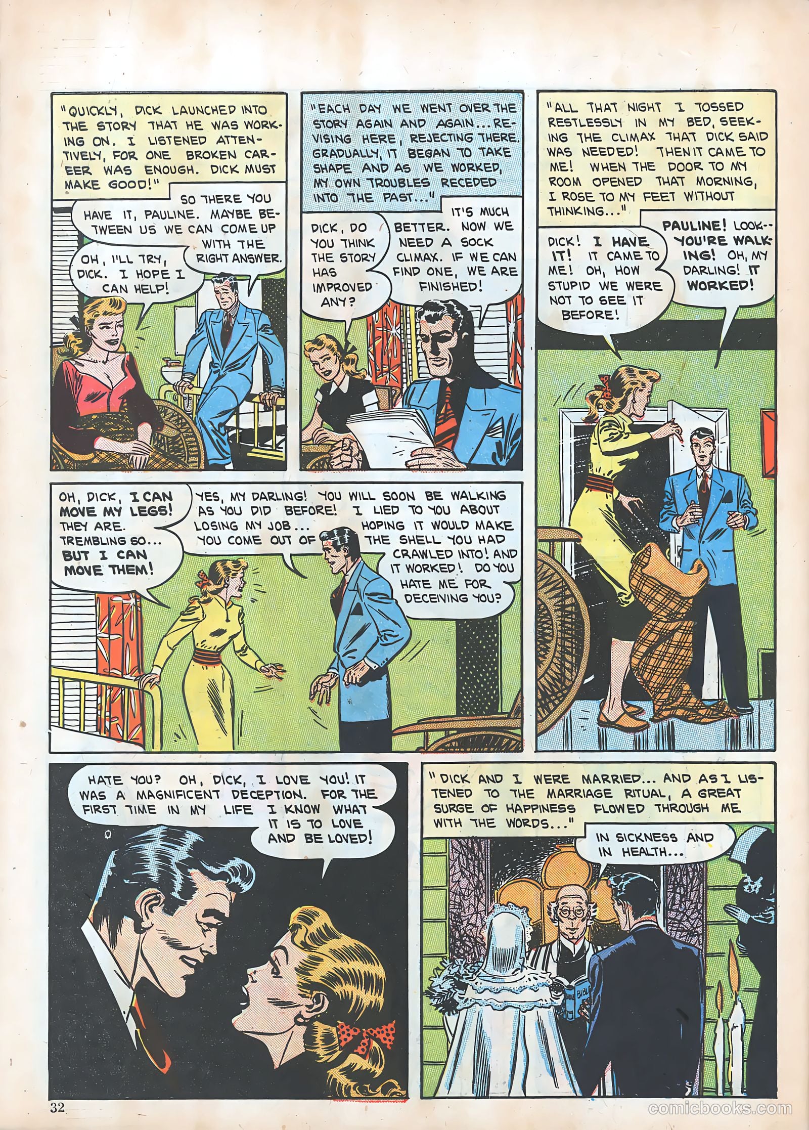 Diary Secrets #17 (1953) — page 33 of 35