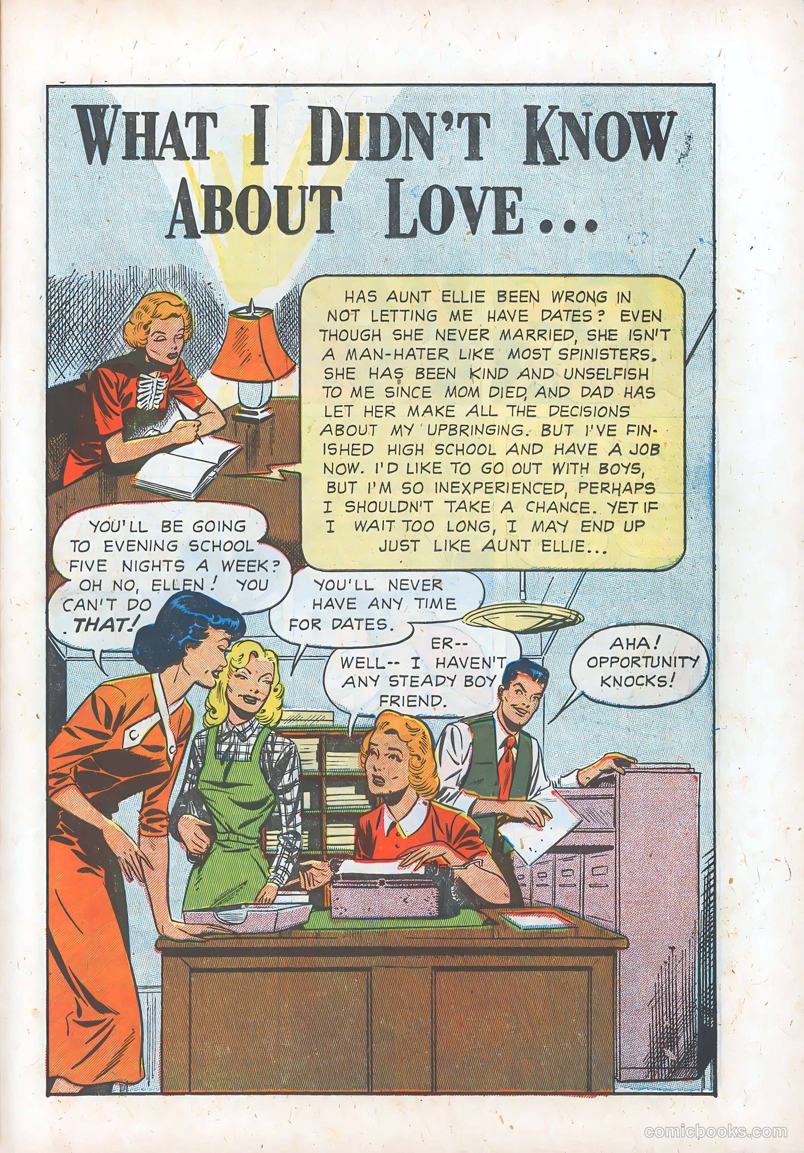 Diary Secrets #18 (1953) — page 23 of 36