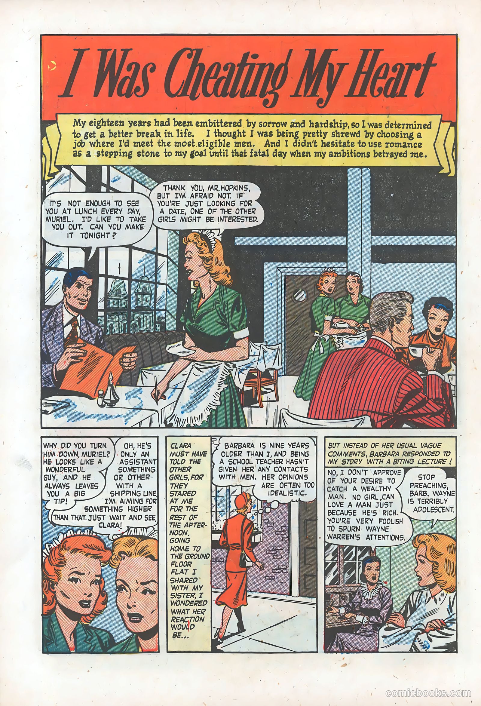 Diary Secrets #18 (1953) — page 28 of 36