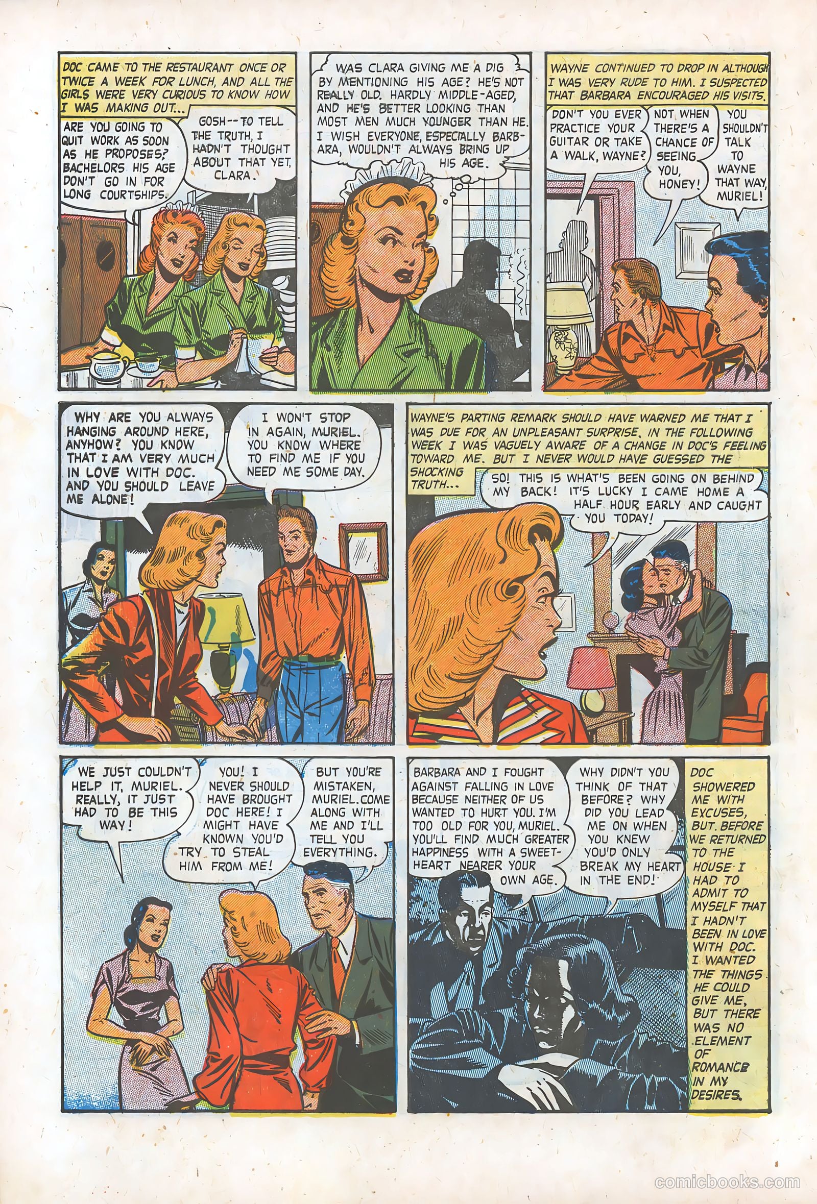 Diary Secrets #18 (1953) — page 30 of 36