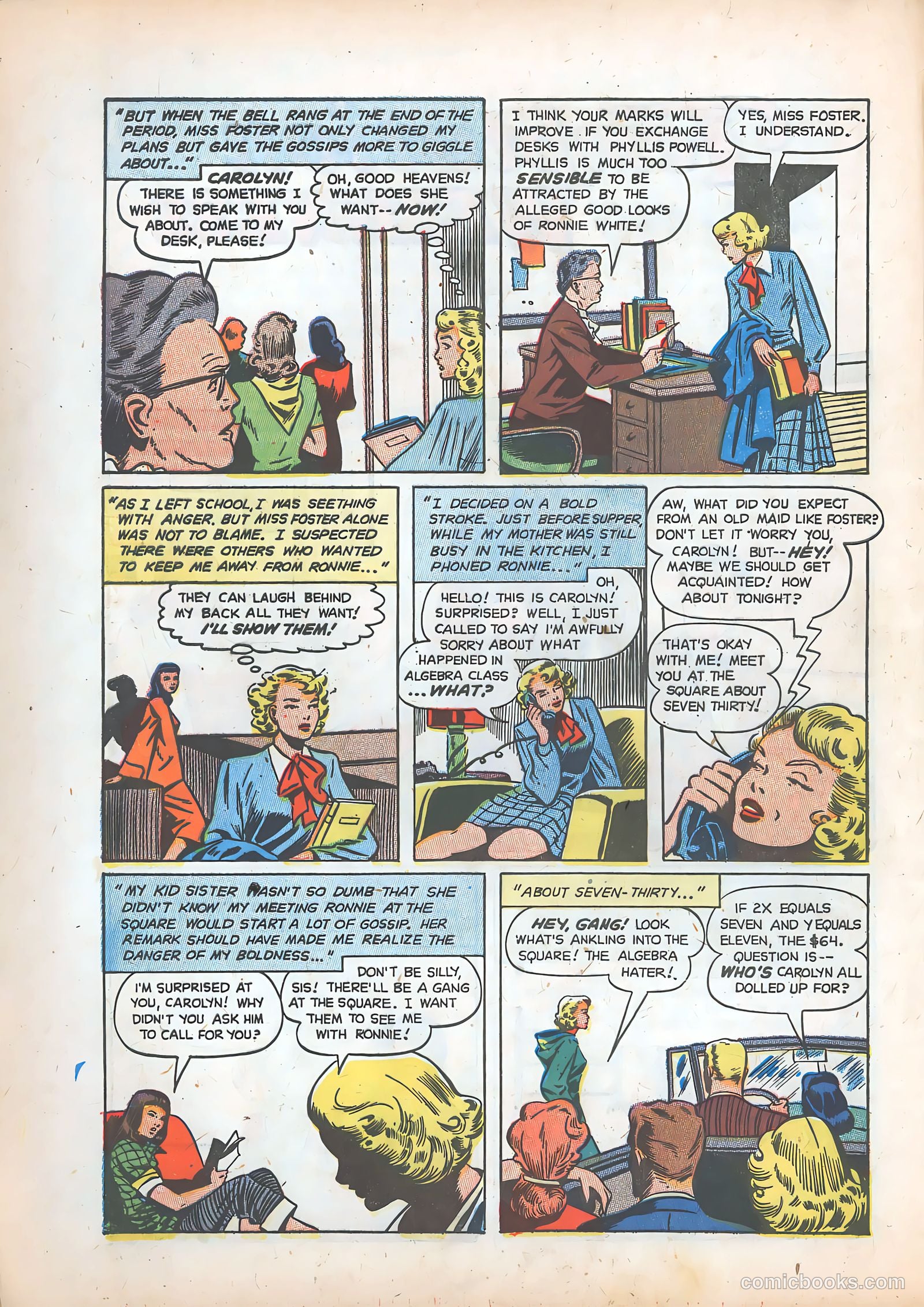 Diary Secrets #19 (1953) — page 4 of 37