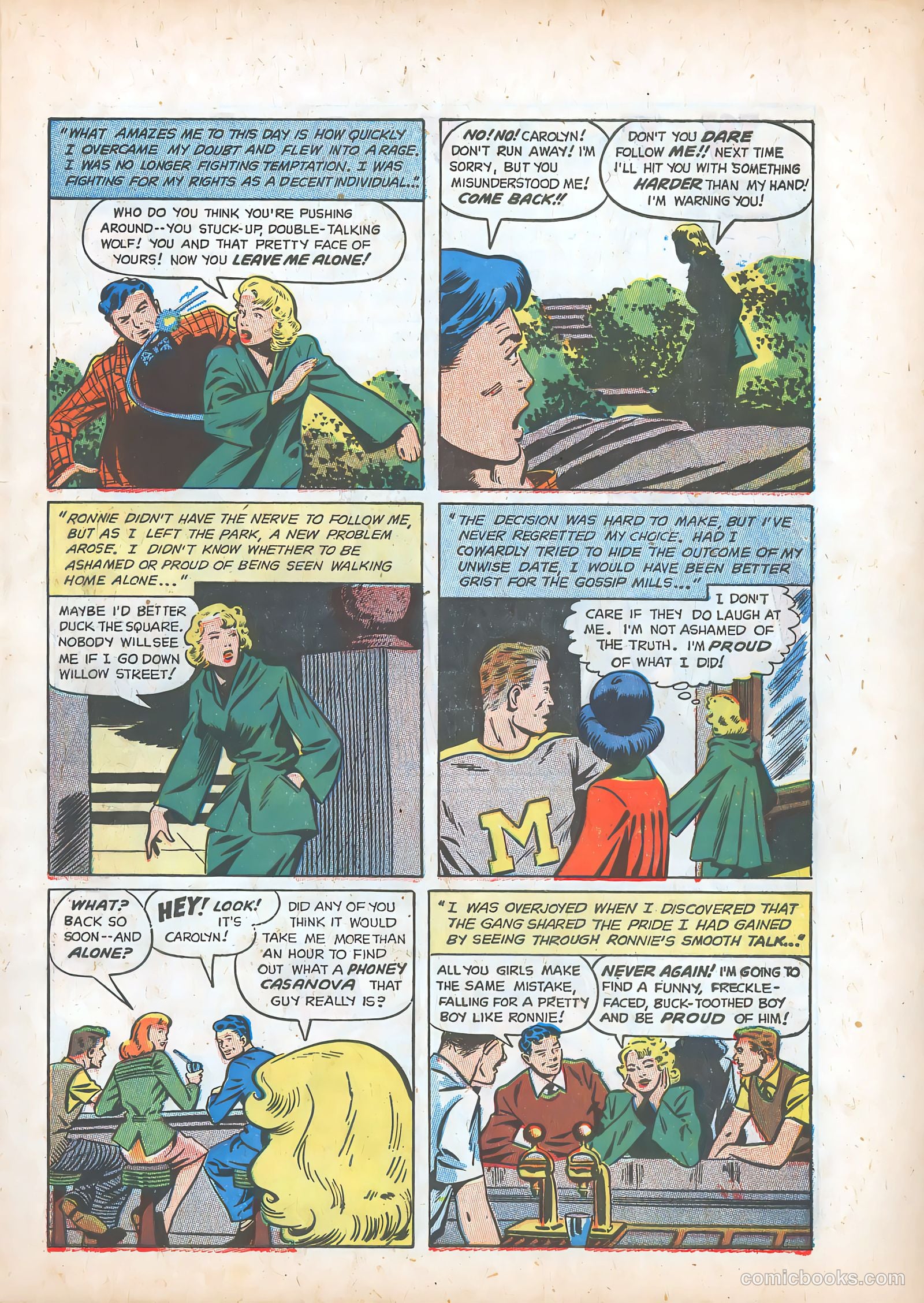 Diary Secrets #19 (1953) — page 7 of 37