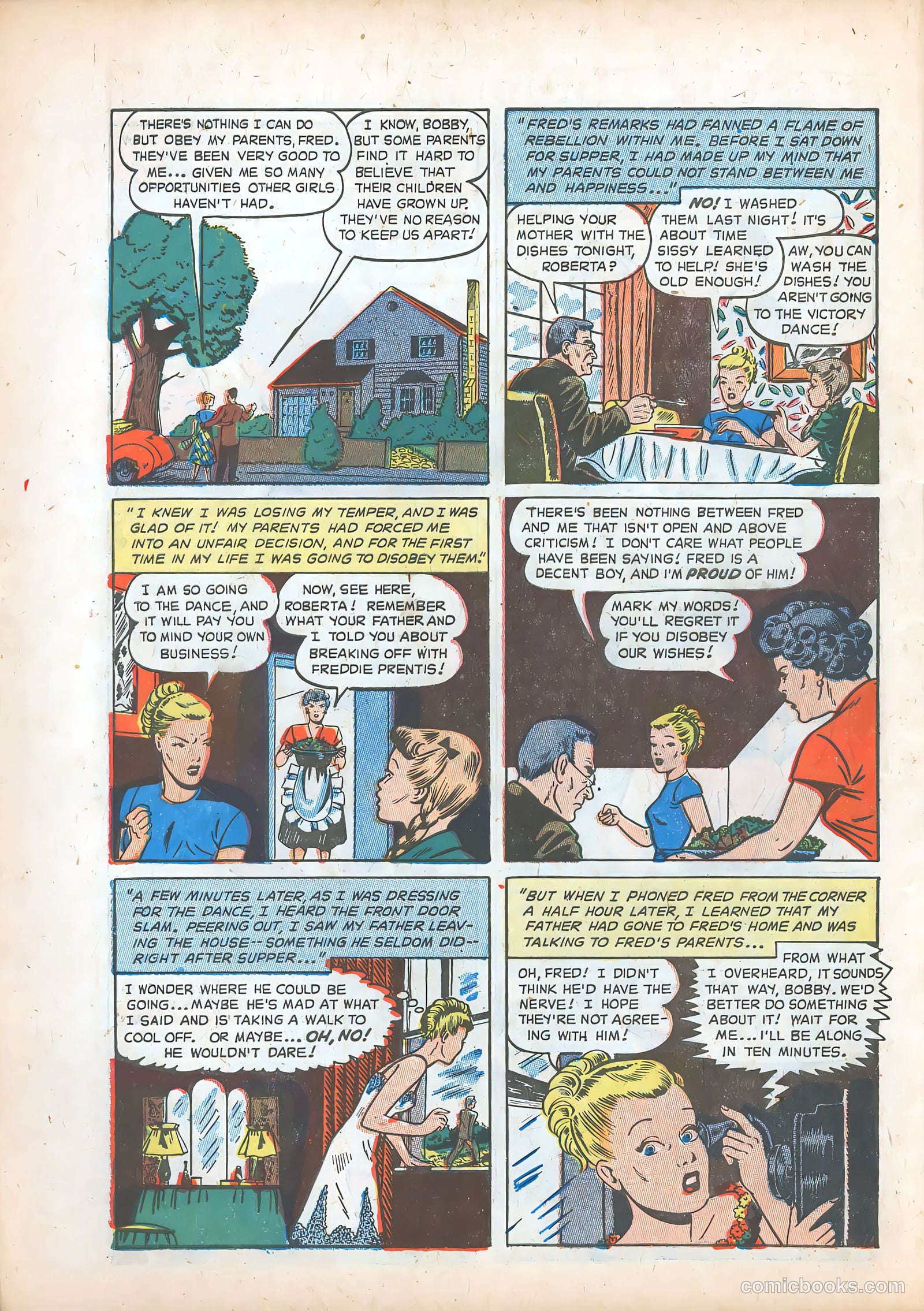 Diary Secrets #19 (1953) — page 10 of 37