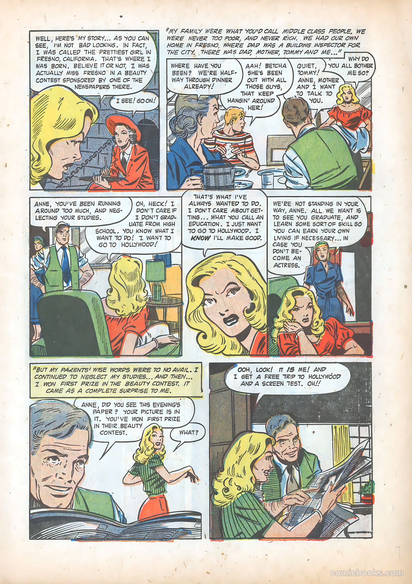 Diary Secrets #19 (1953) — page 15 of 37