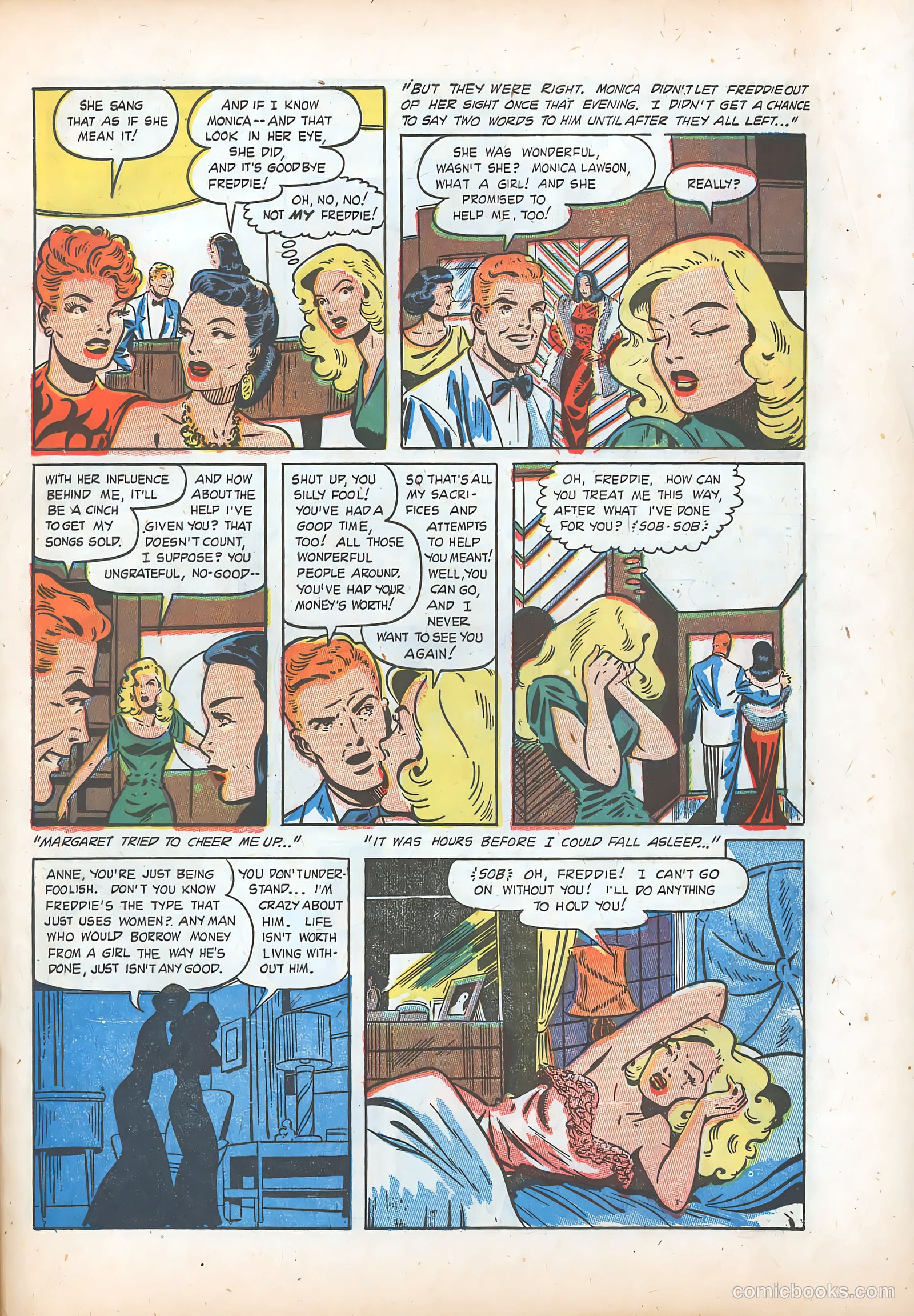 Diary Secrets #19 (1953) — page 21 of 37