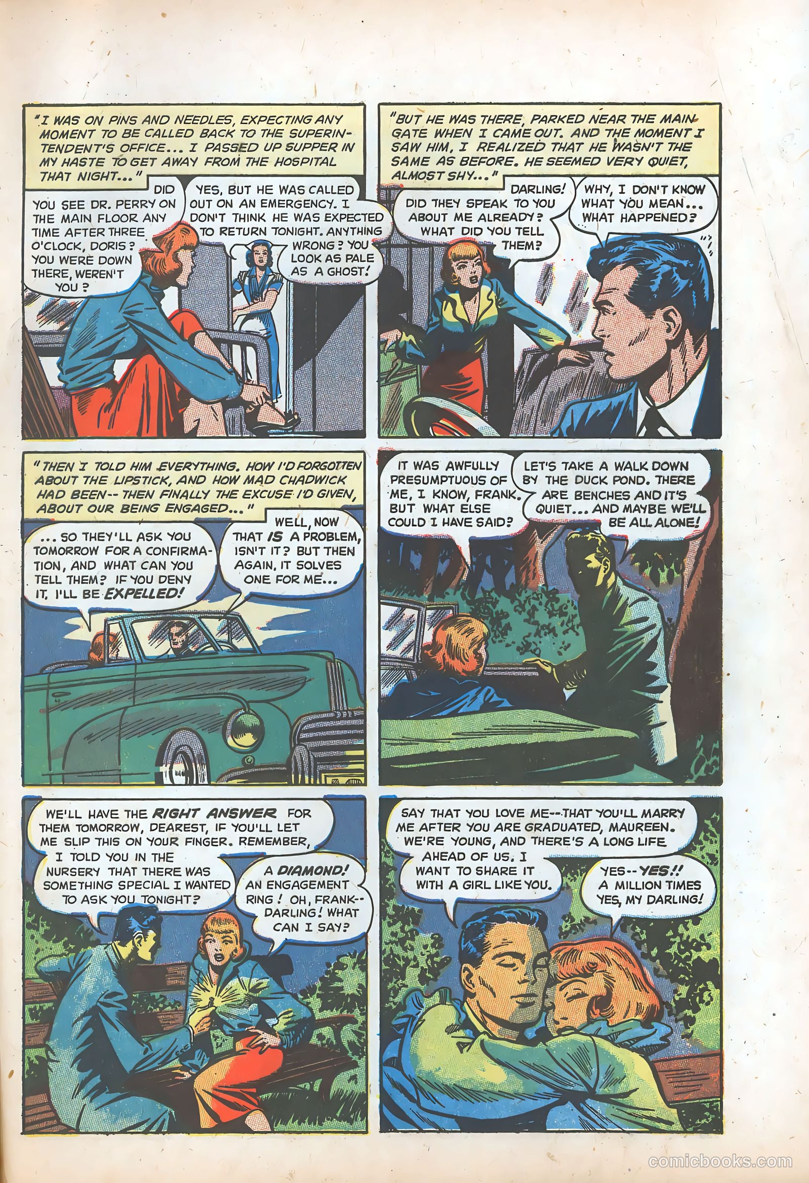 Diary Secrets #19 (1953) — page 33 of 37