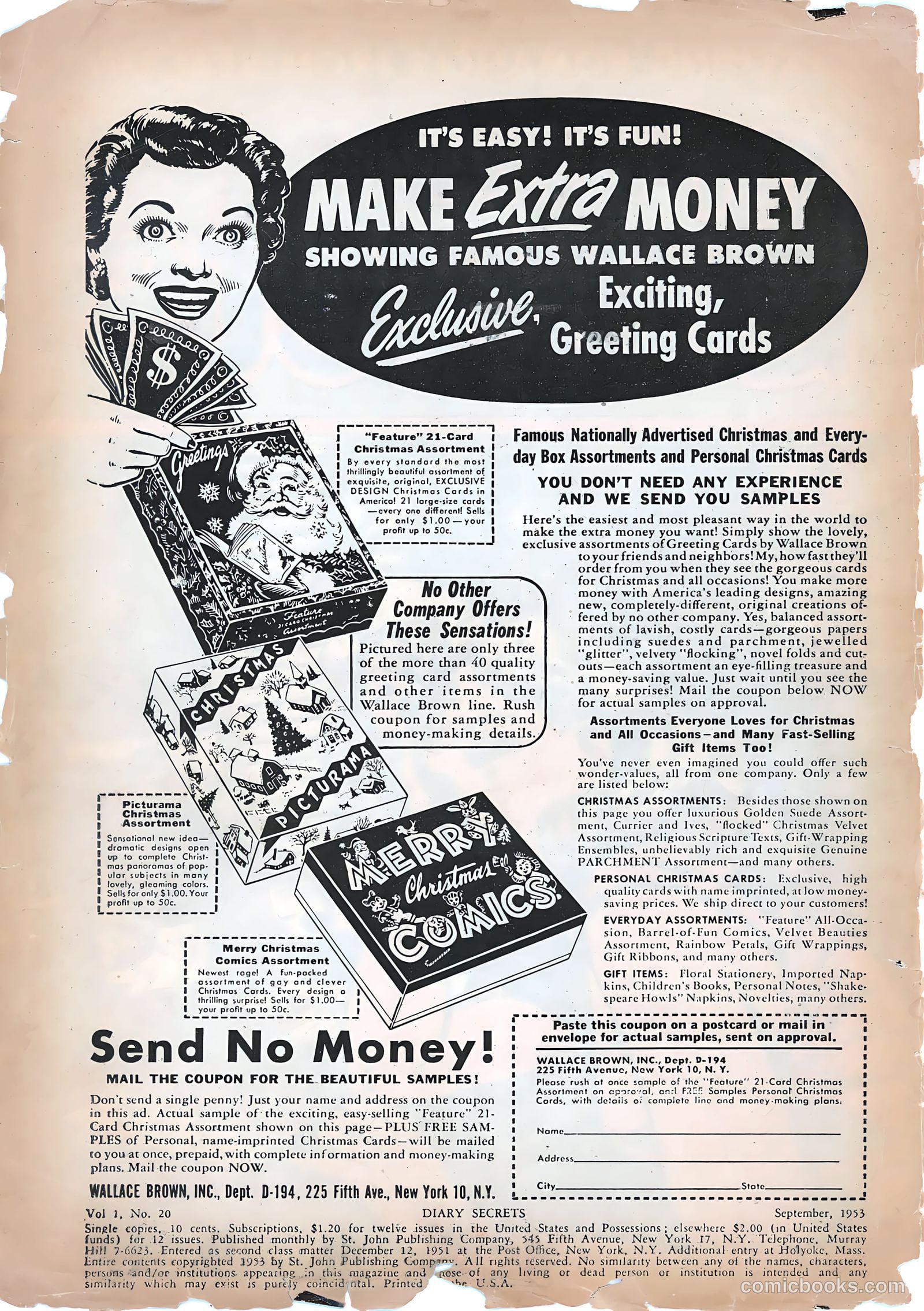 Diary Secrets #20 (1953) — page 3 of 38