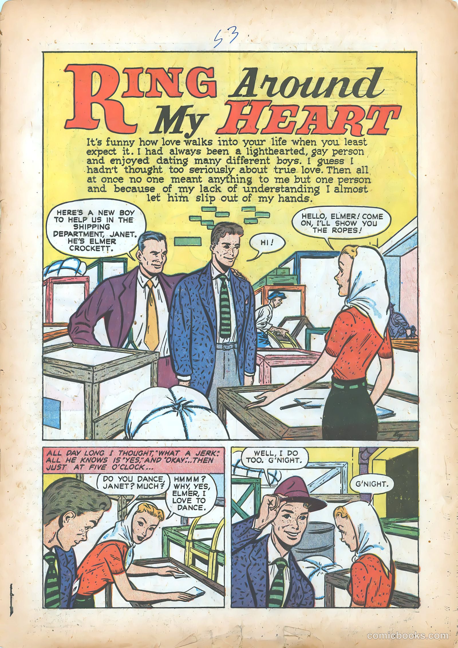 Diary Secrets #20 (1953) — page 4 of 38