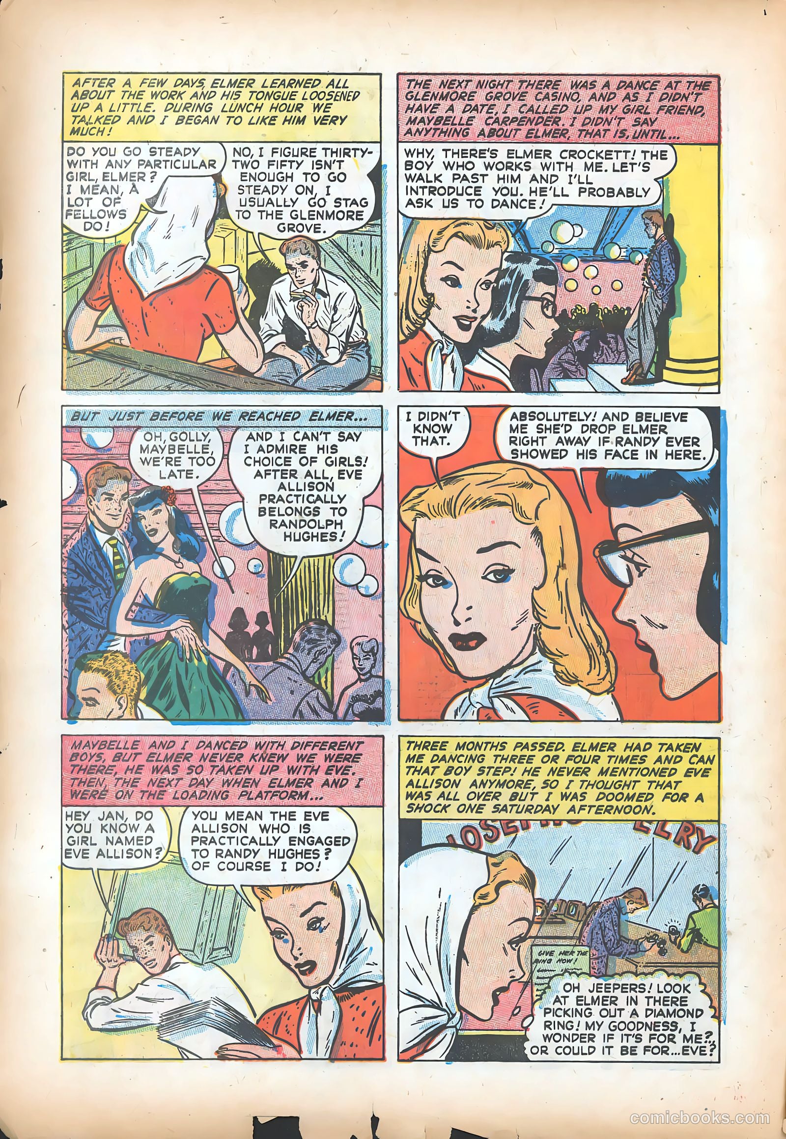 Diary Secrets #20 (1953) — page 5 of 38