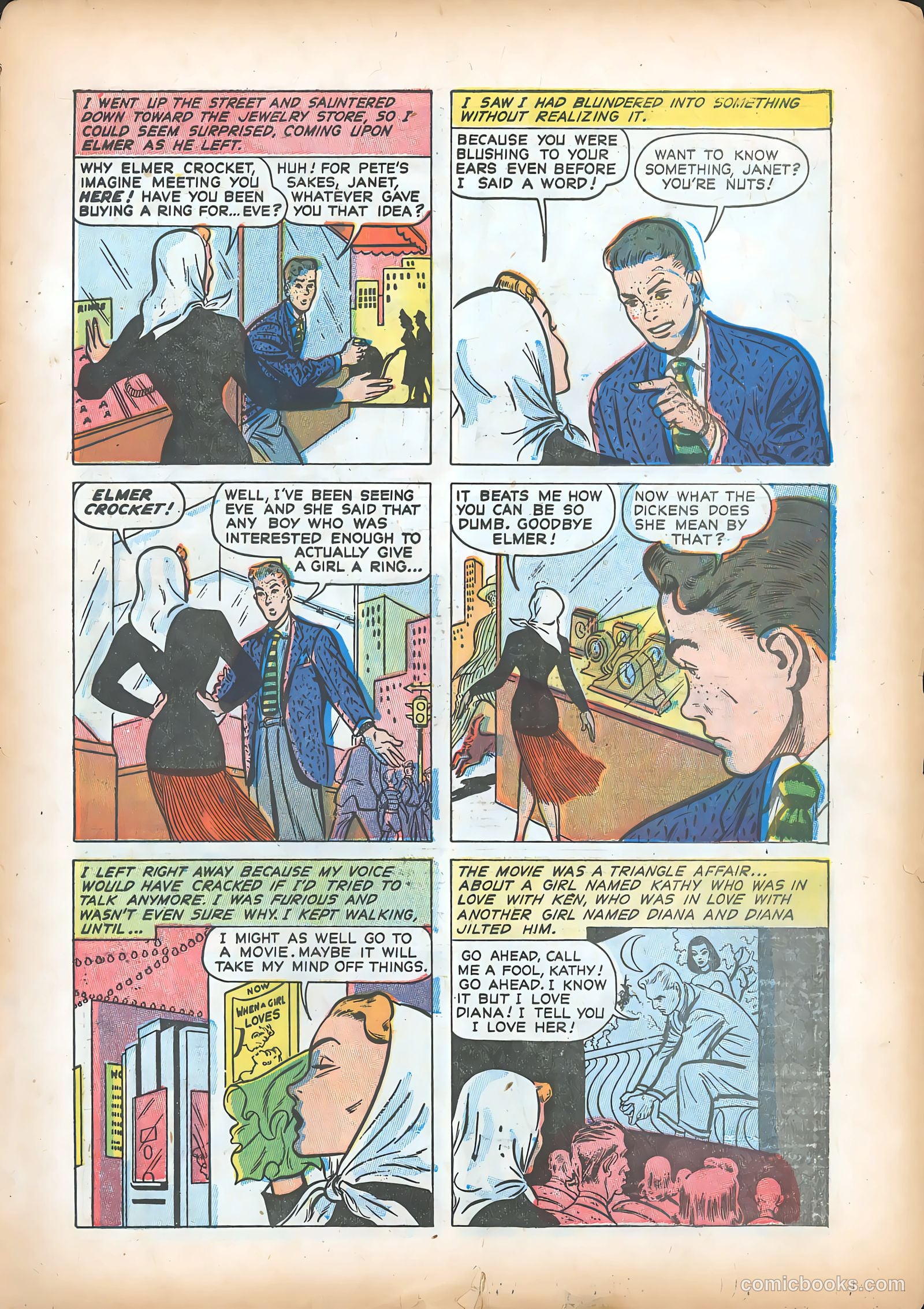 Diary Secrets #20 (1953) — page 6 of 38