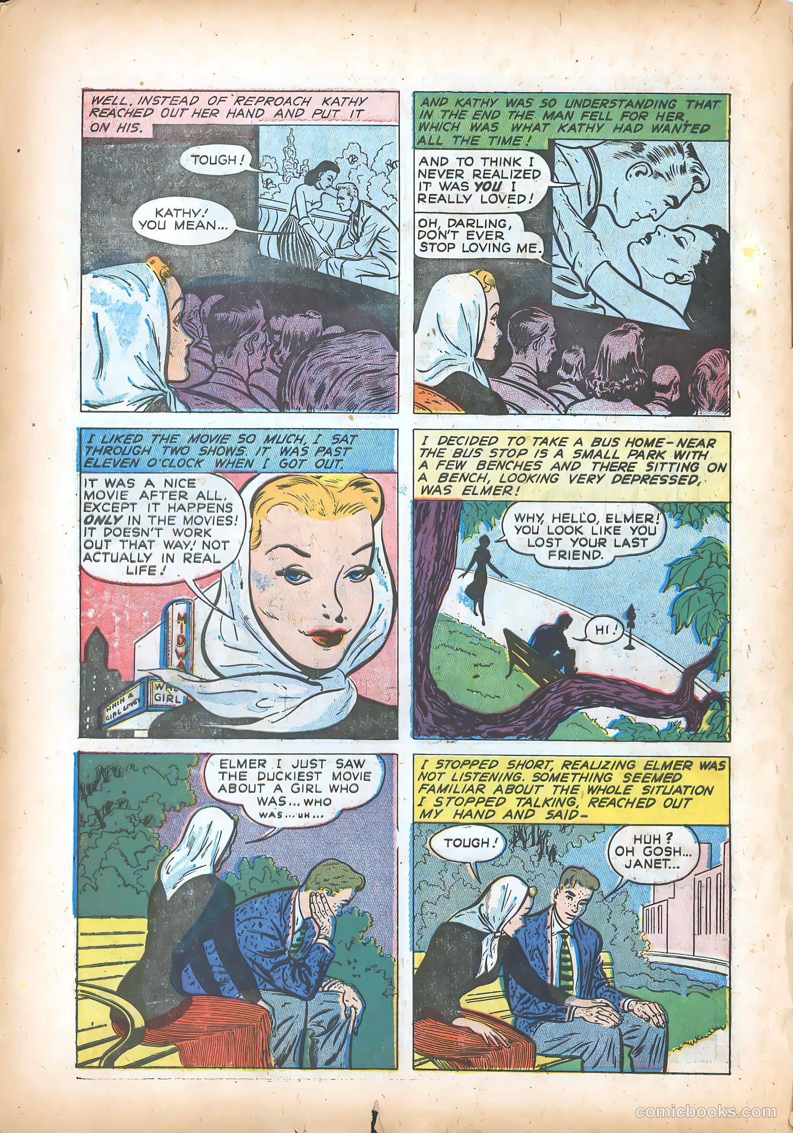 Diary Secrets #20 (1953) — page 7 of 38