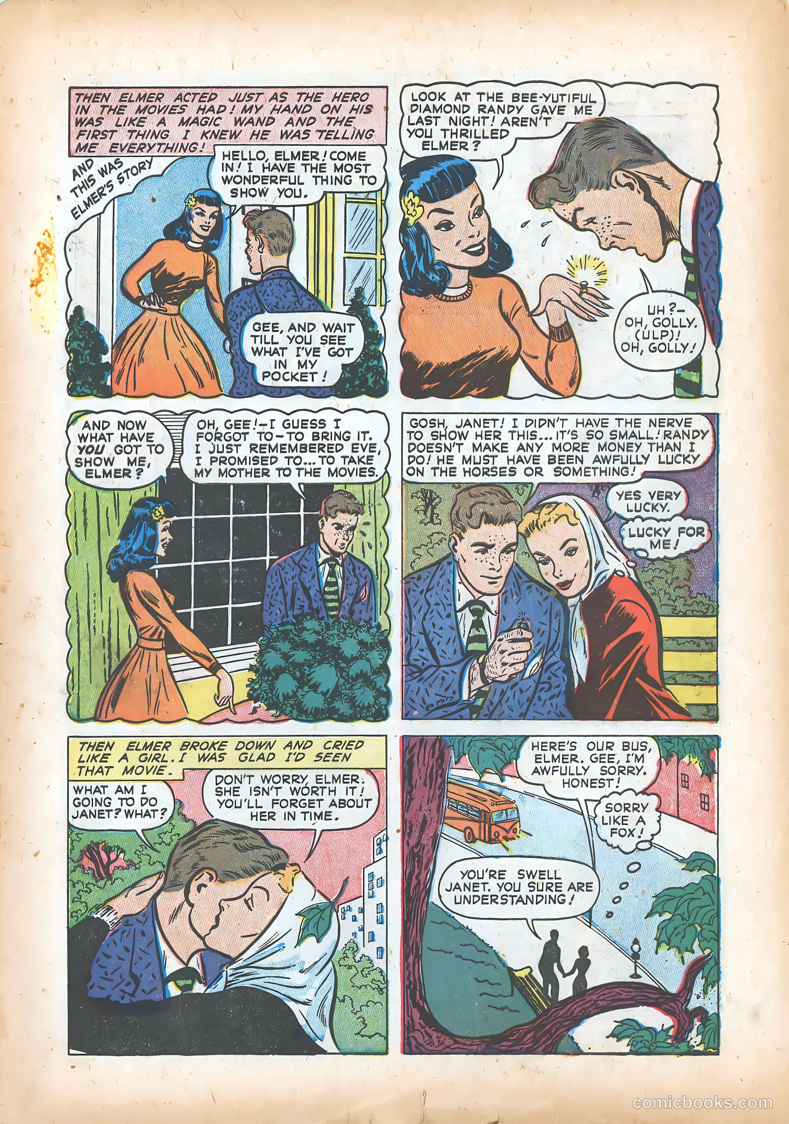 Diary Secrets #20 (1953) — page 8 of 38