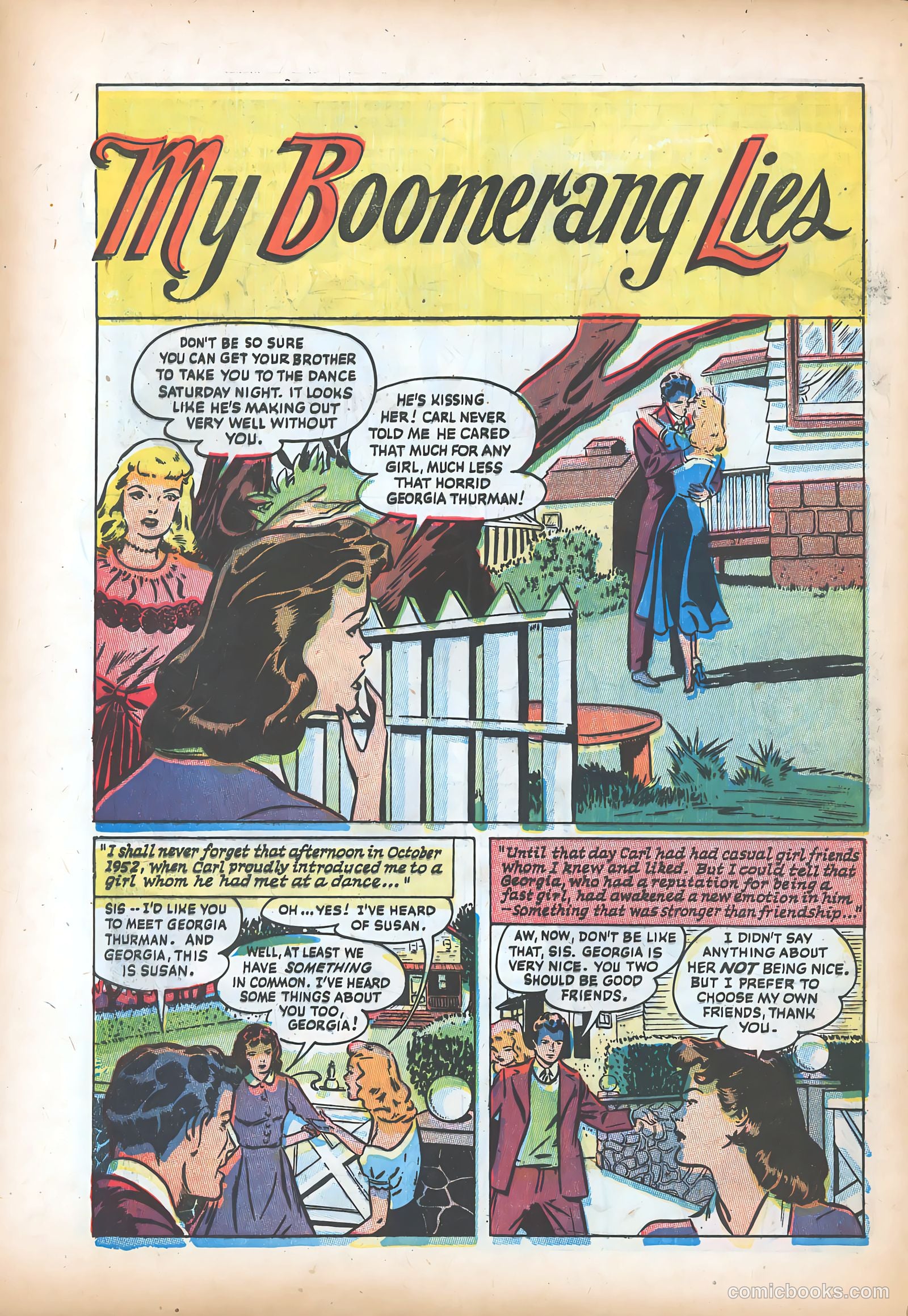 Diary Secrets #20 (1953) — page 29 of 38