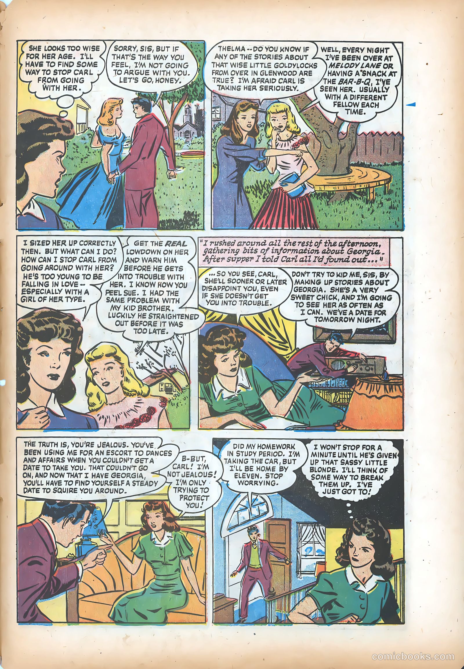Diary Secrets #20 (1953) — page 30 of 38