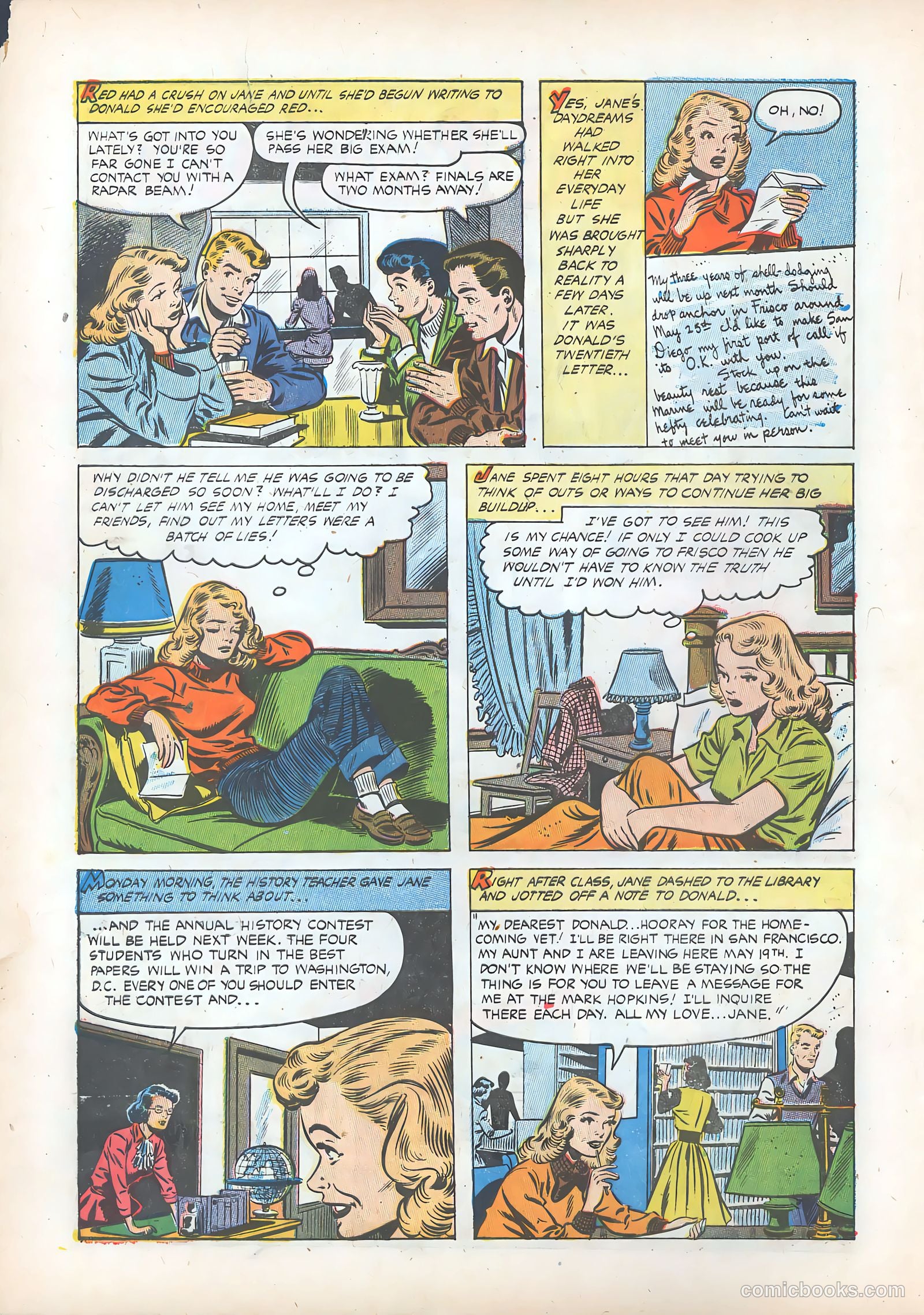 Diary Secrets #21 (1953) — page 4 of 36