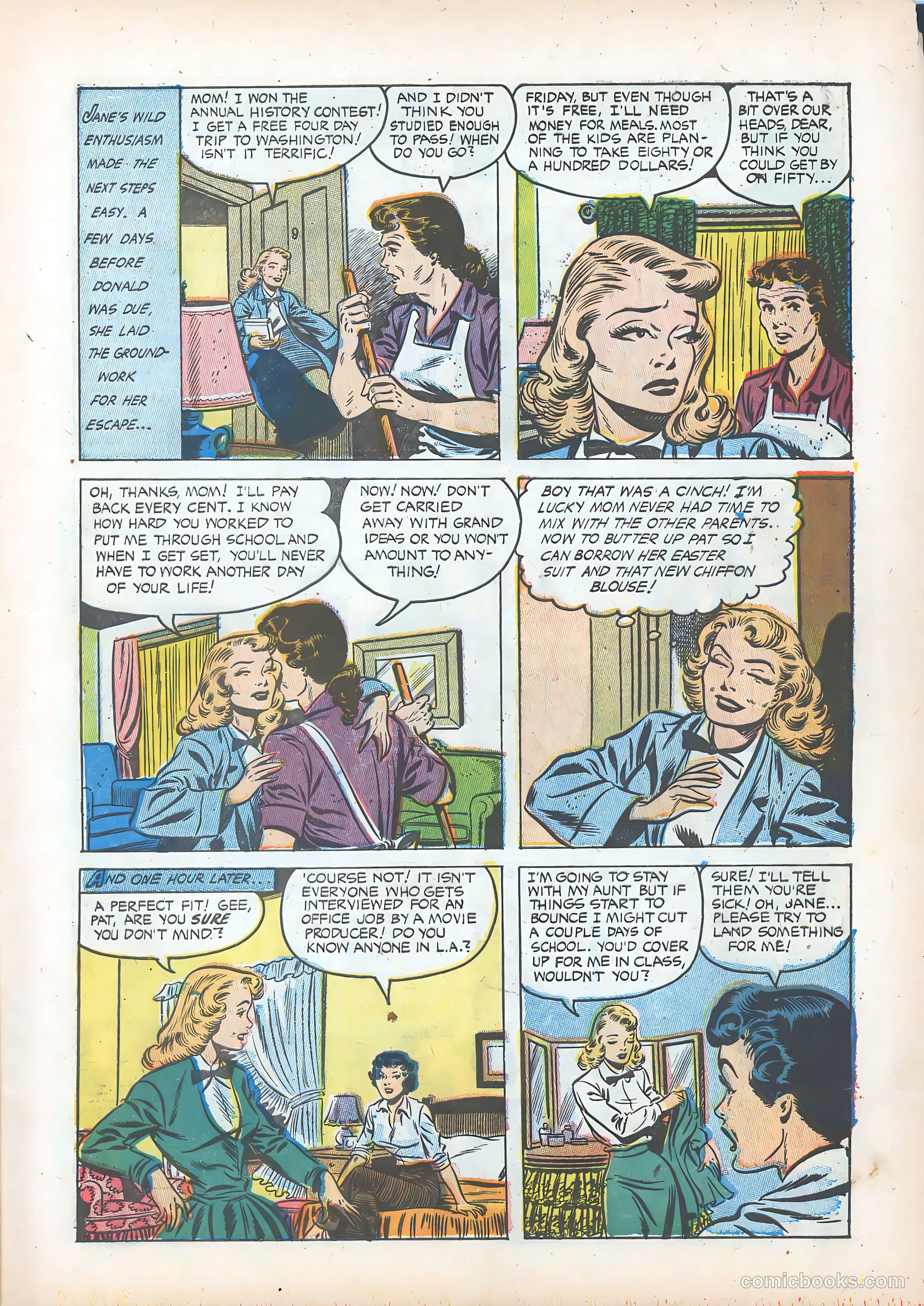 Diary Secrets #21 (1953) — page 5 of 36