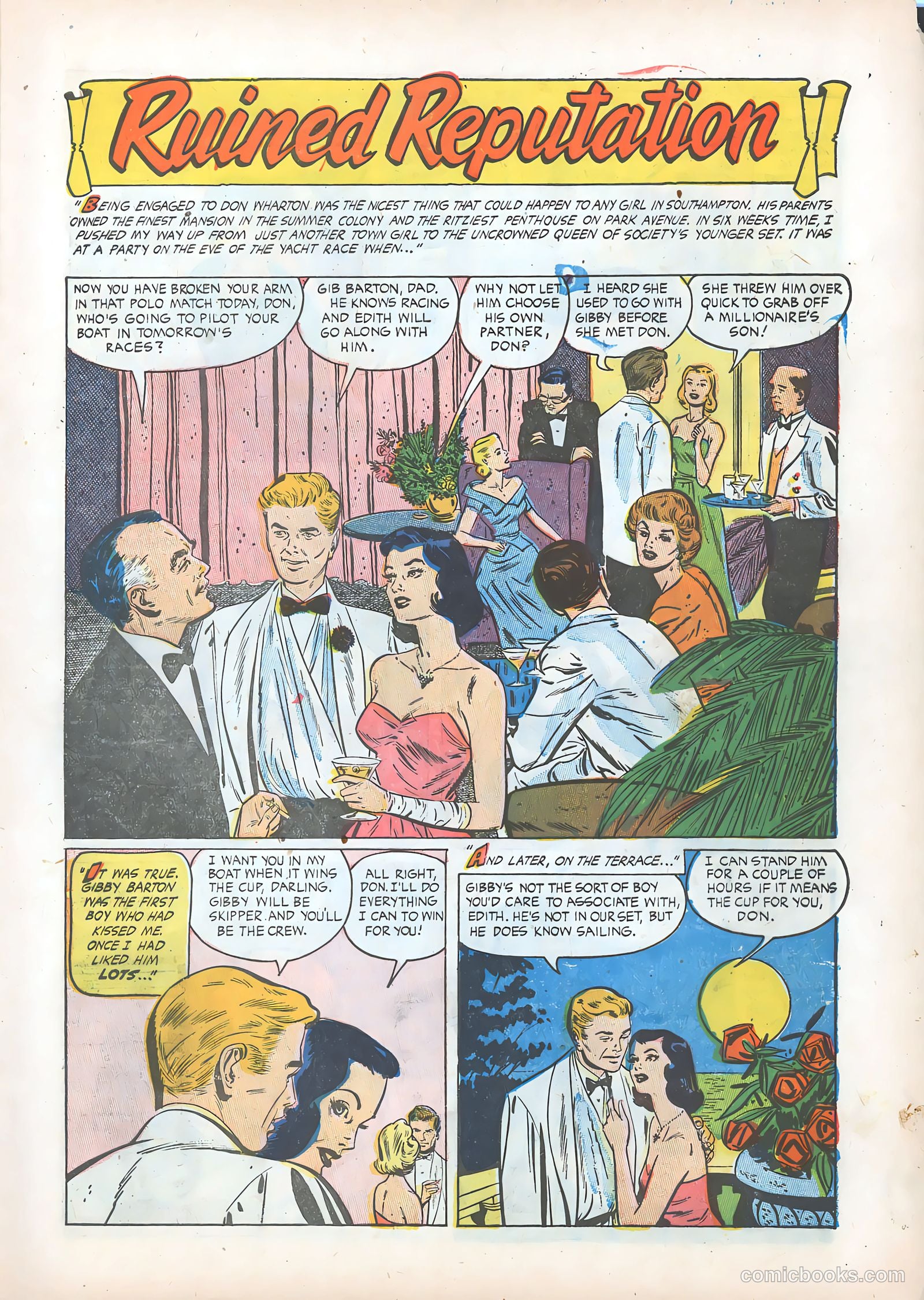 Diary Secrets #21 (1953) — page 9 of 36