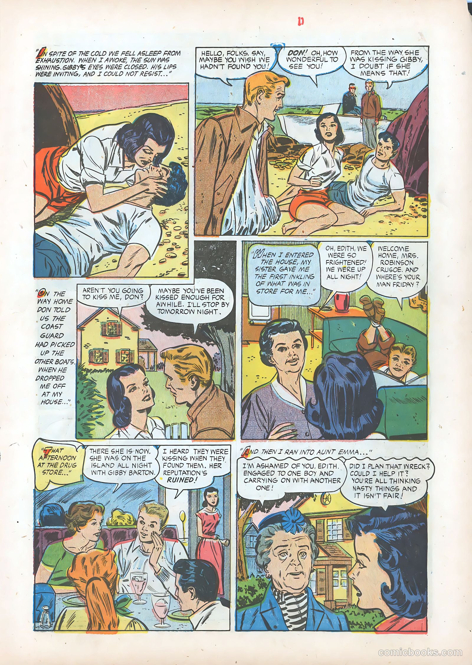 Diary Secrets #21 (1953) — page 13 of 36