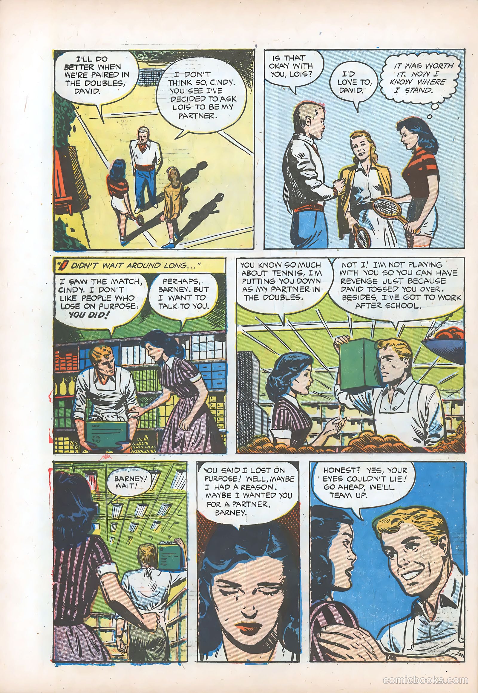 Diary Secrets #21 (1953) — page 32 of 36
