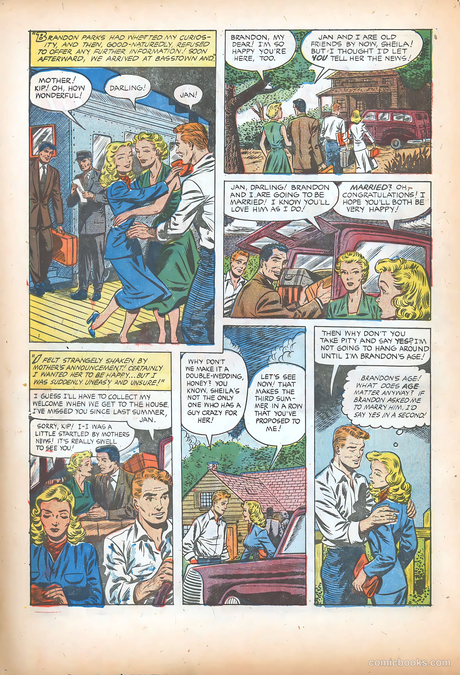 Diary Secrets #22 (1954) — page 4 of 37