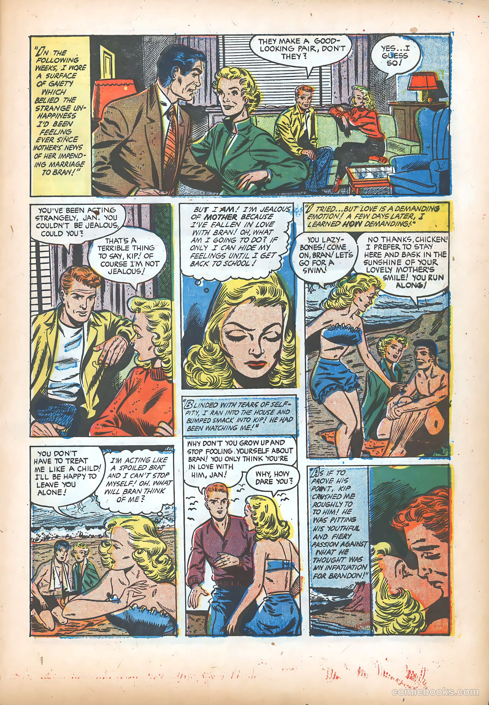Diary Secrets #22 (1954) — page 5 of 37