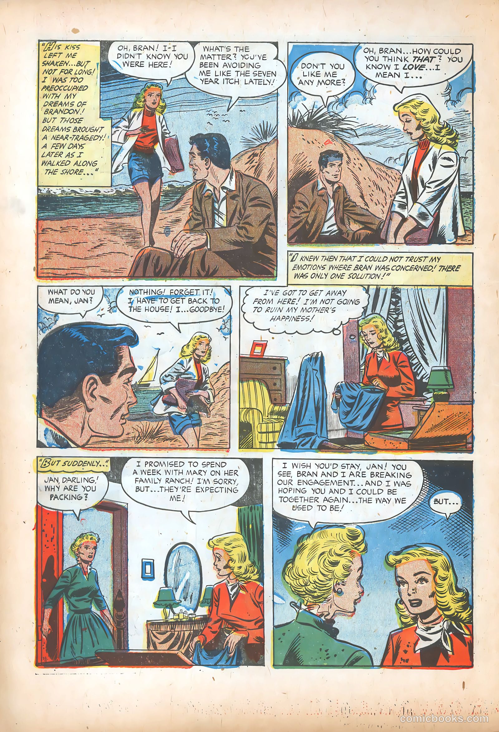 Diary Secrets #22 (1954) — page 6 of 37