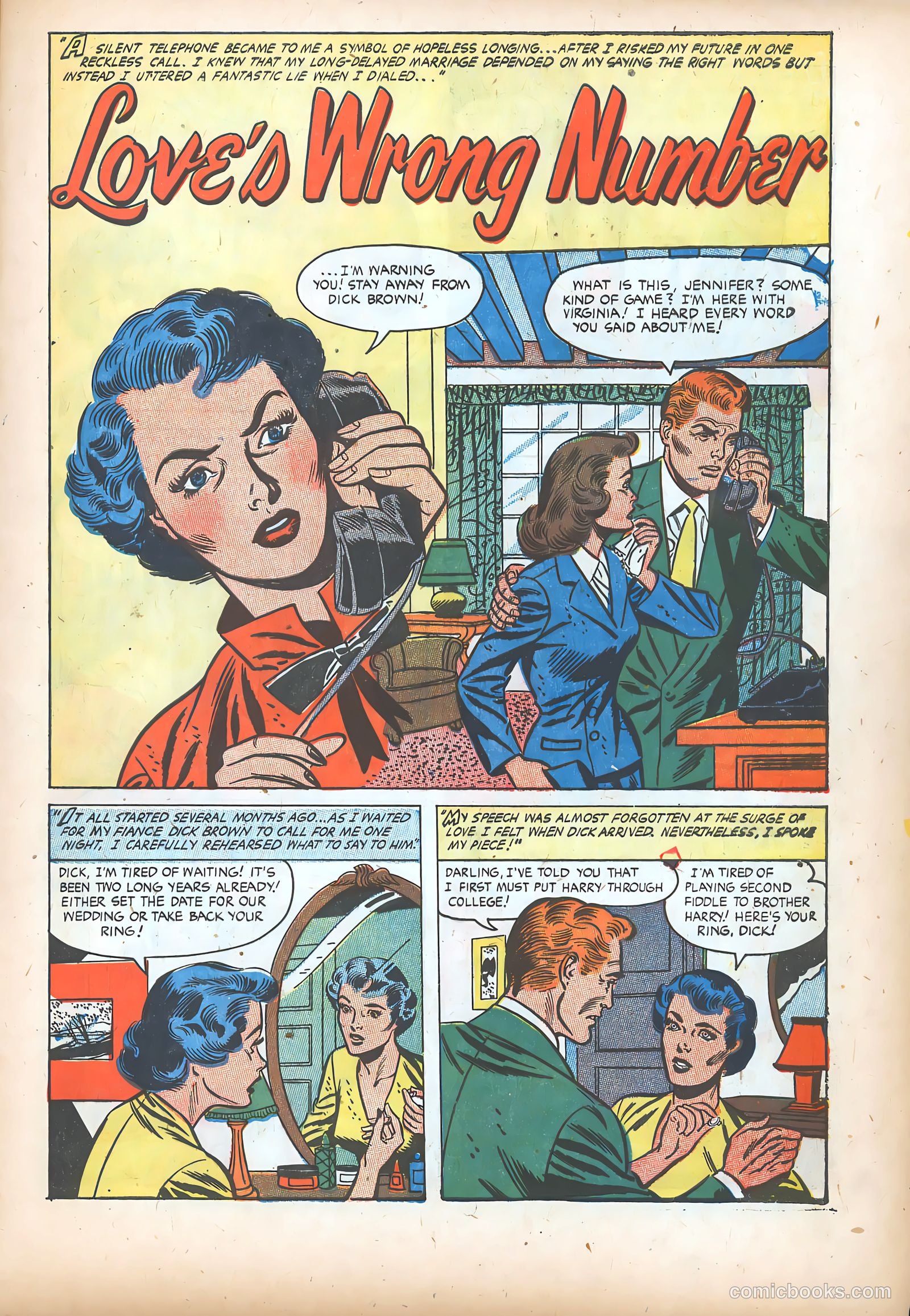 Diary Secrets #22 (1954) — page 9 of 37