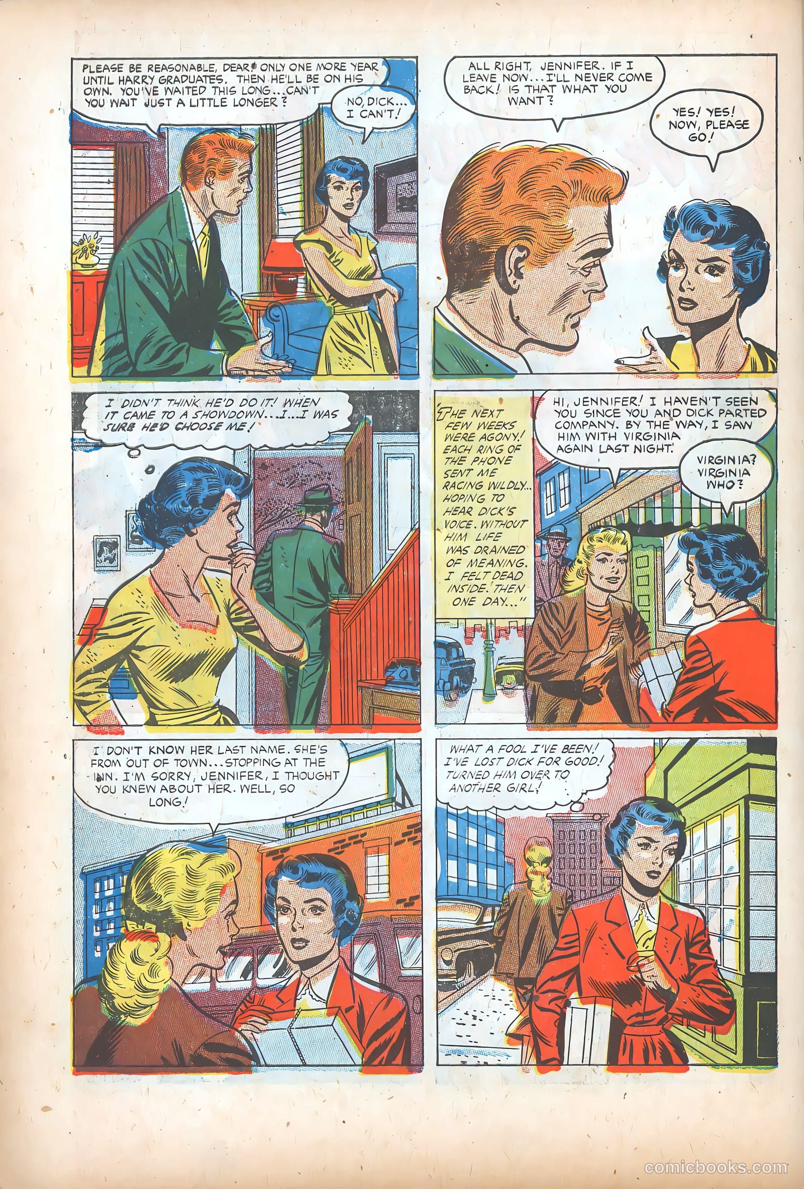Diary Secrets #22 (1954) — page 10 of 37