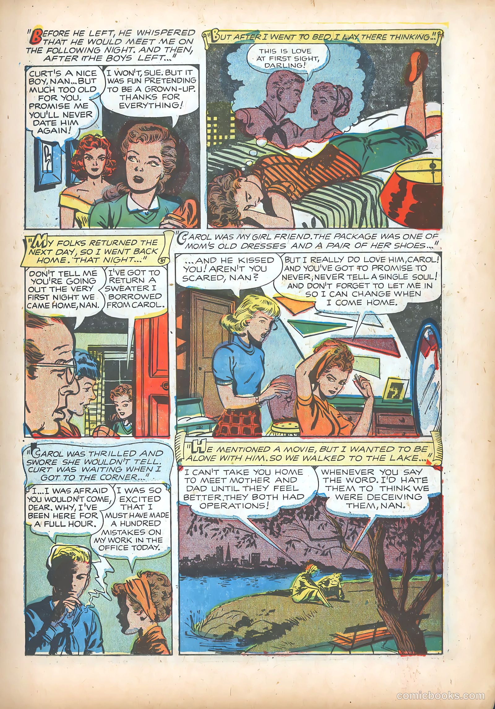 Diary Secrets #22 (1954) — page 15 of 37