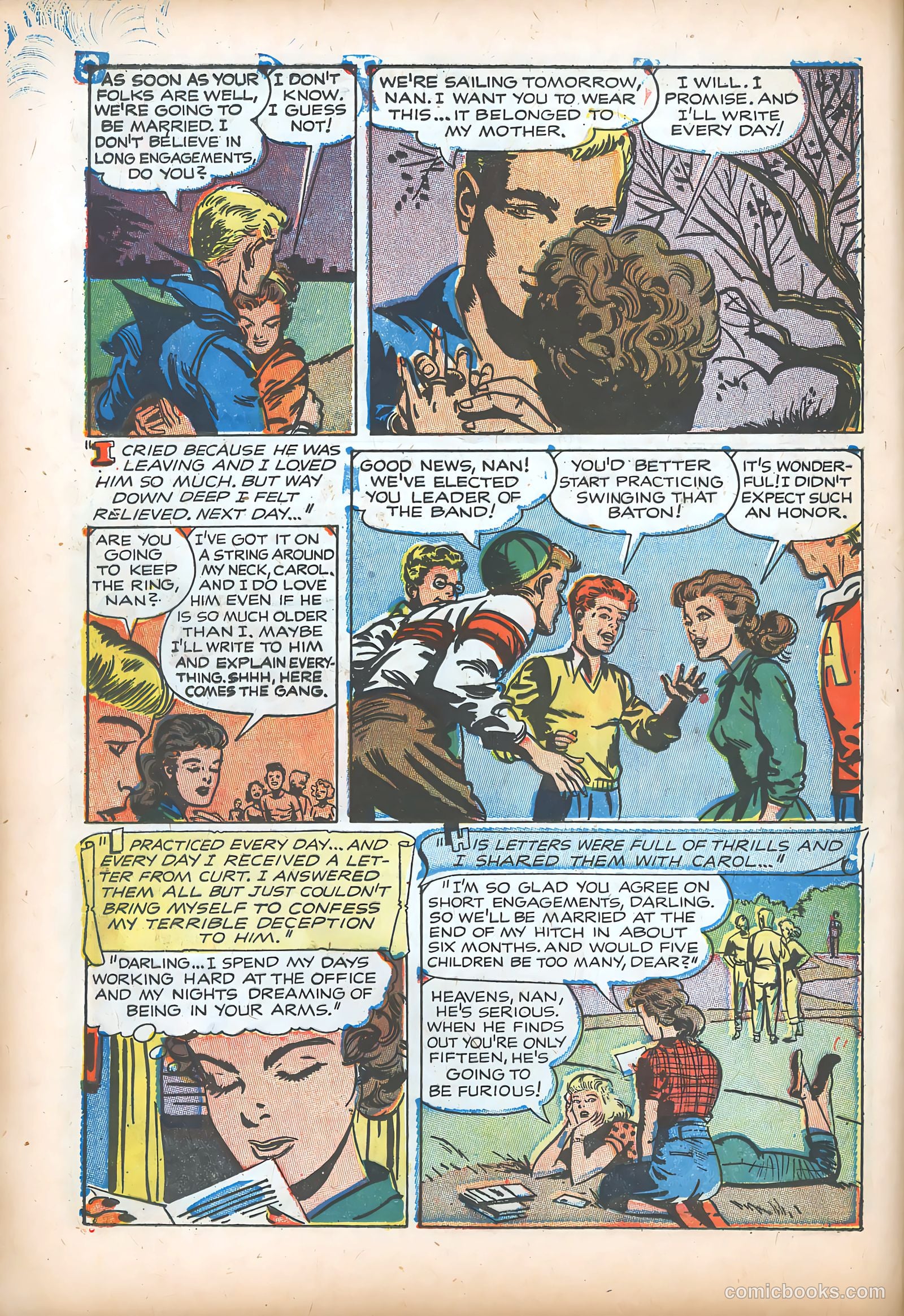 Diary Secrets #22 (1954) — page 16 of 37