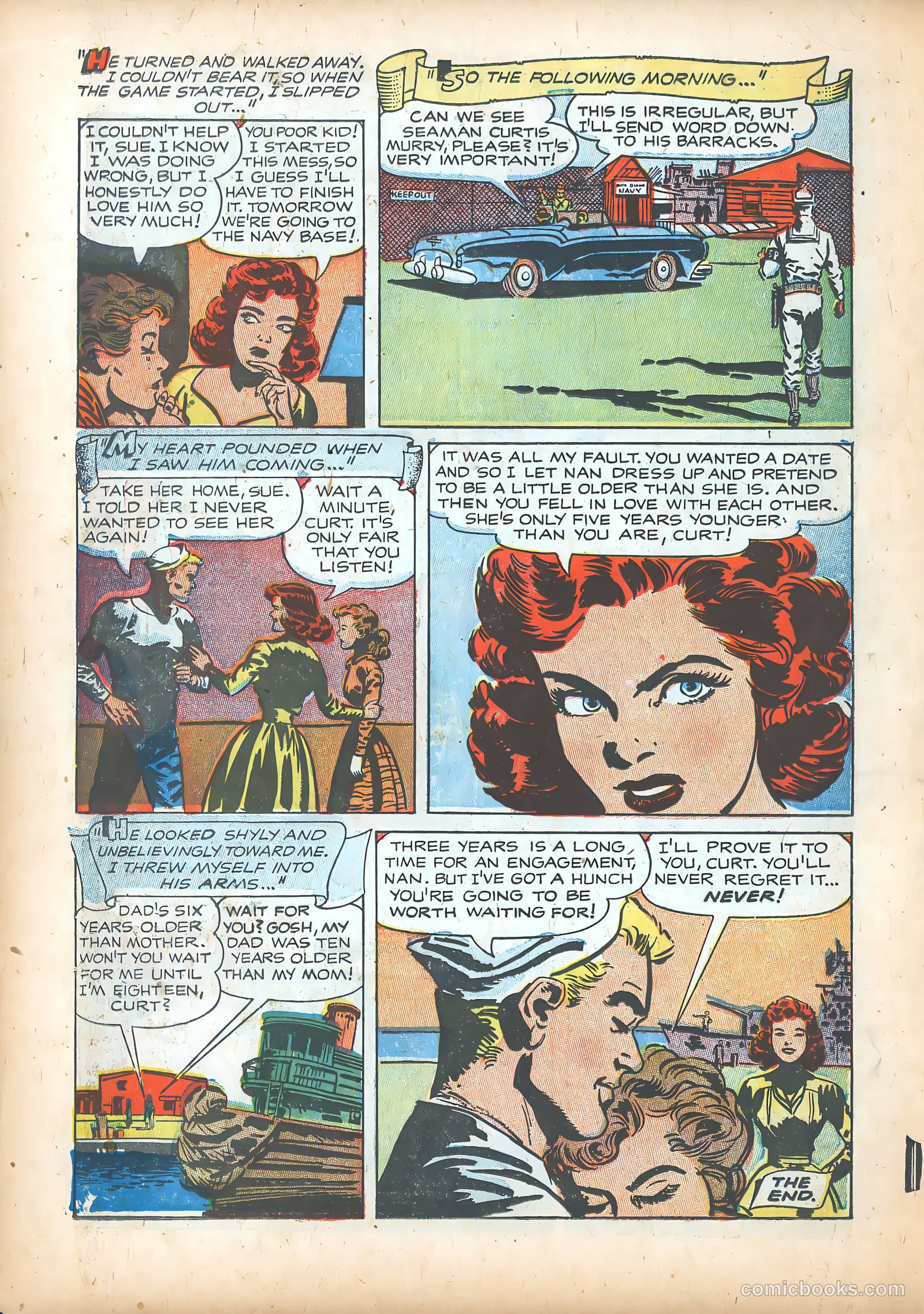 Diary Secrets #22 (1954) — page 18 of 37