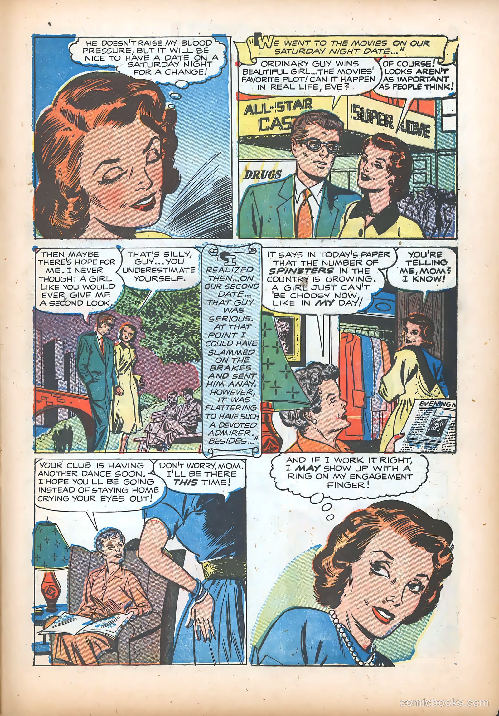 Diary Secrets #22 (1954) — page 21 of 37