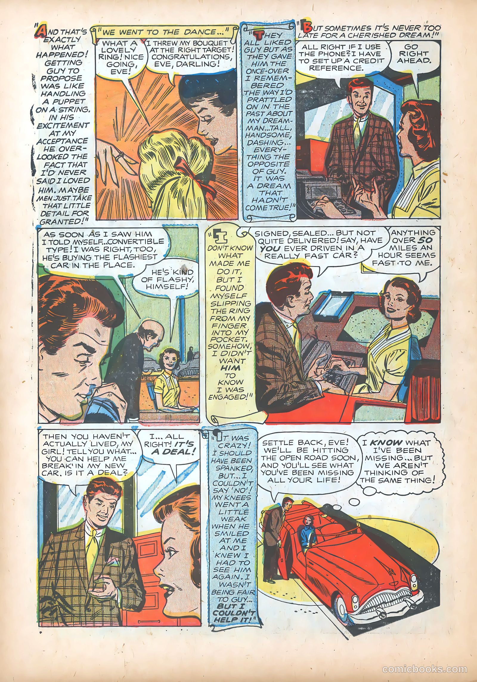 Diary Secrets #22 (1954) — page 22 of 37