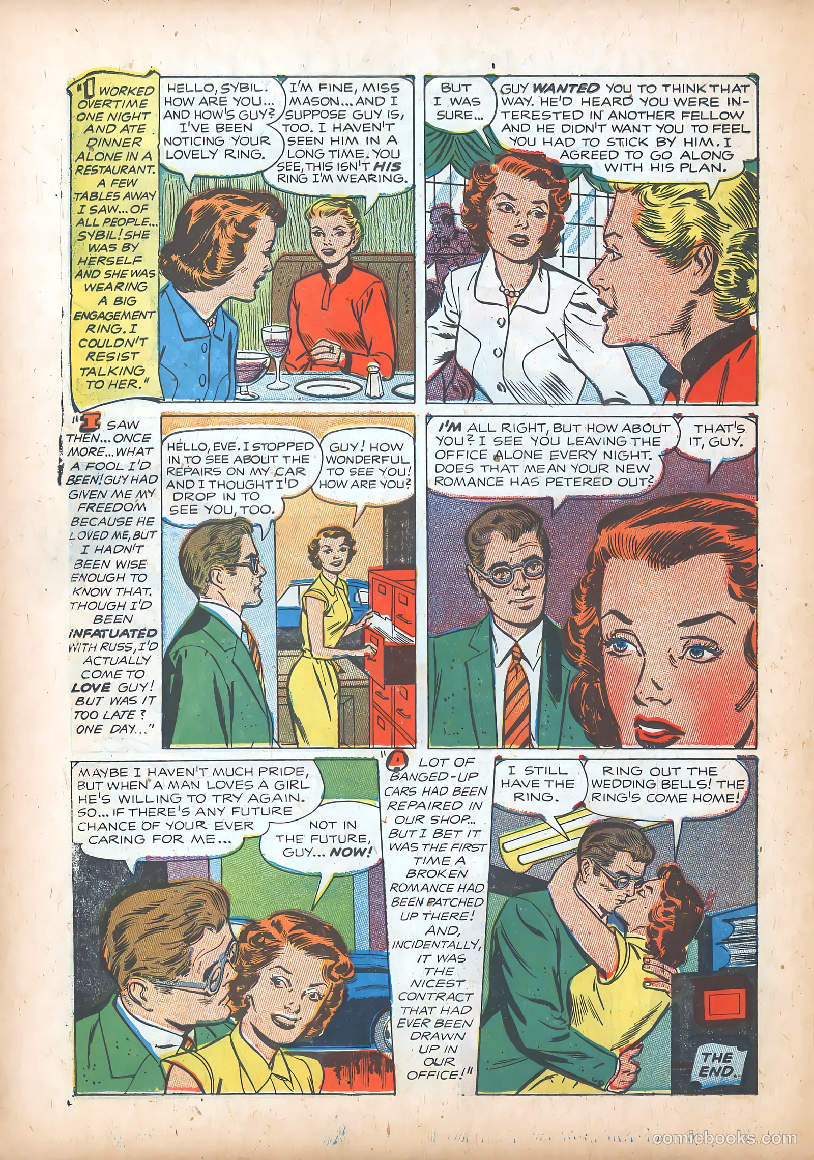 Diary Secrets #22 (1954) — page 26 of 37