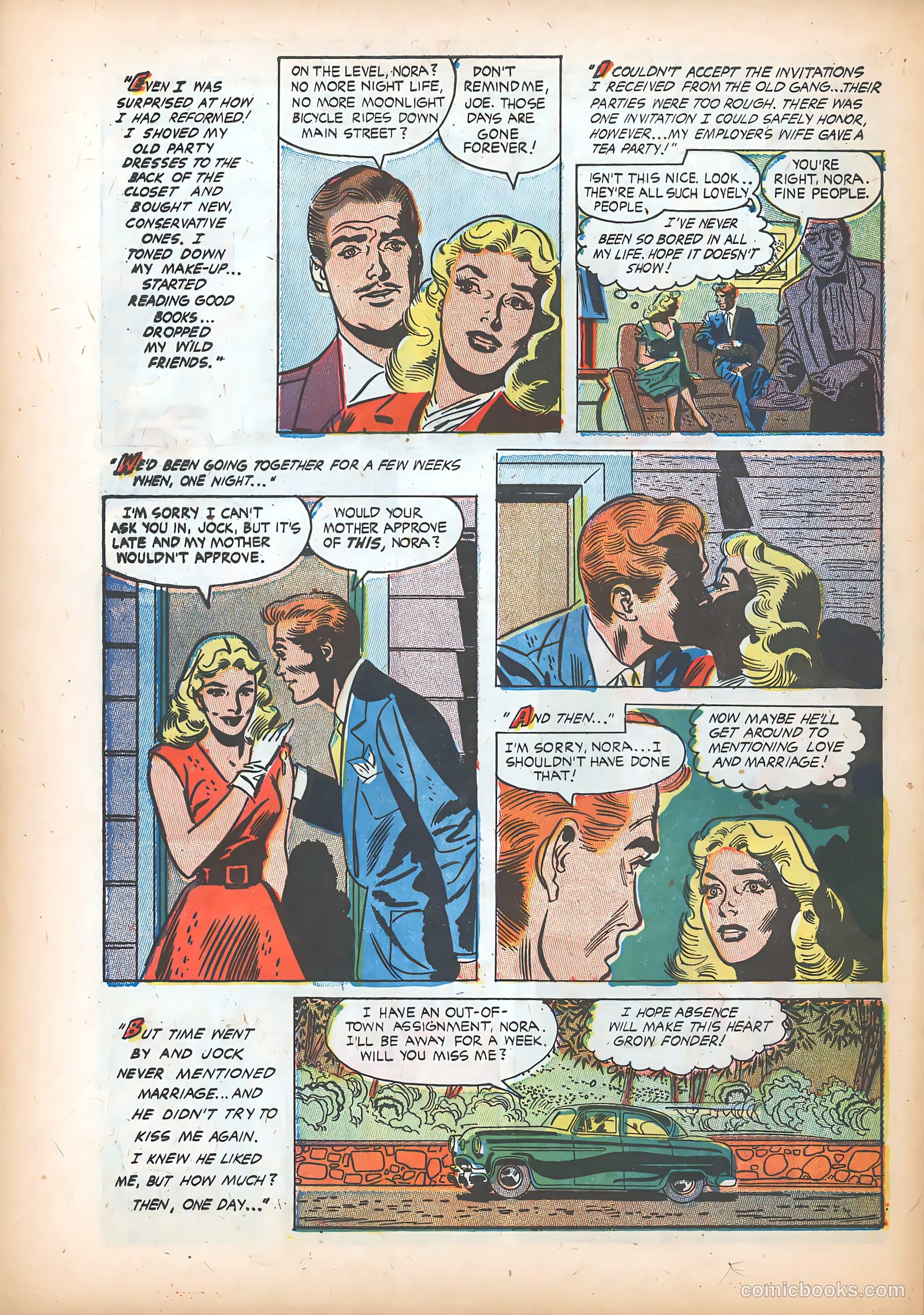 Diary Secrets #22 (1954) — page 32 of 37