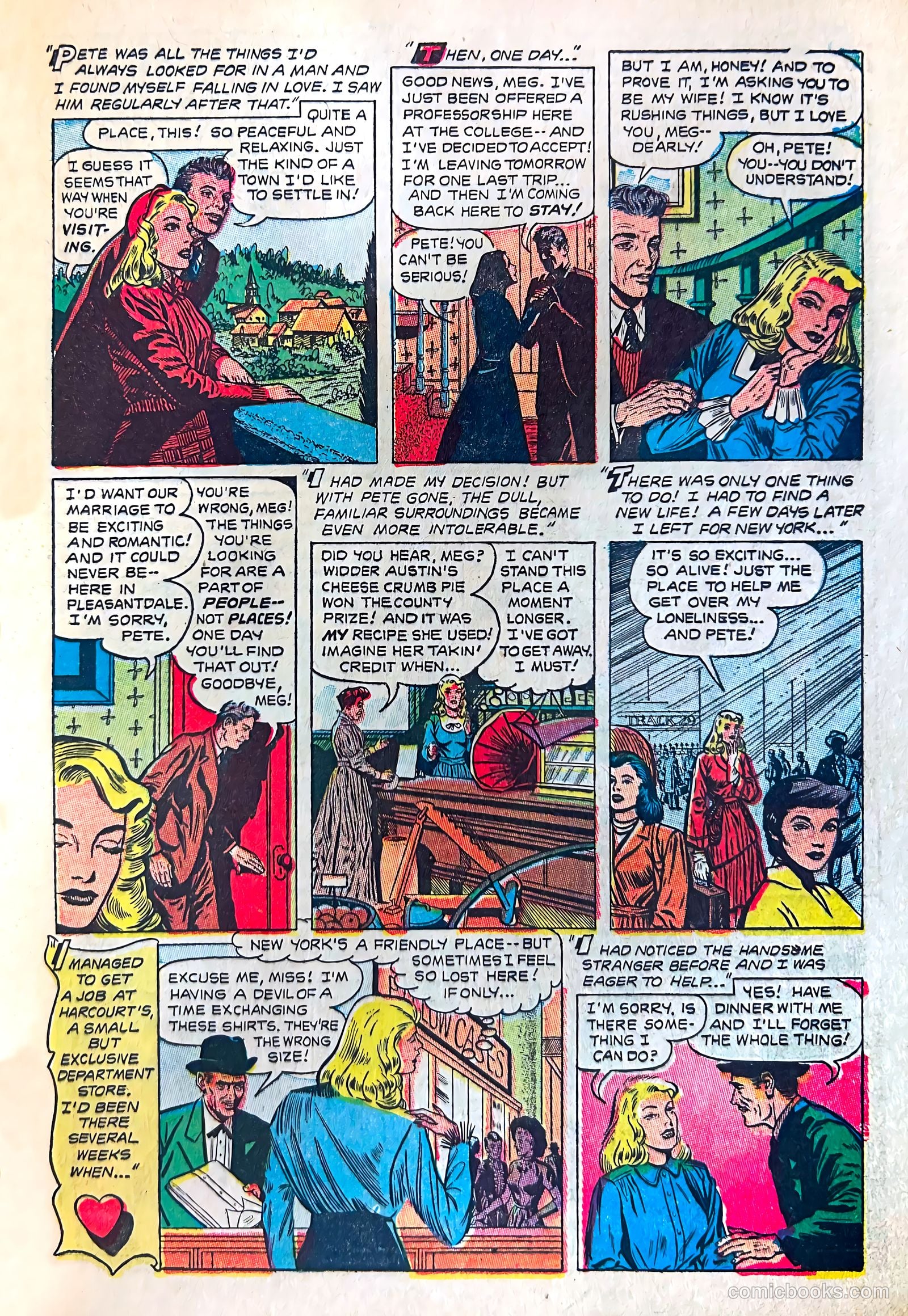 Diary Secrets #23 (1954) — page 21 of 36