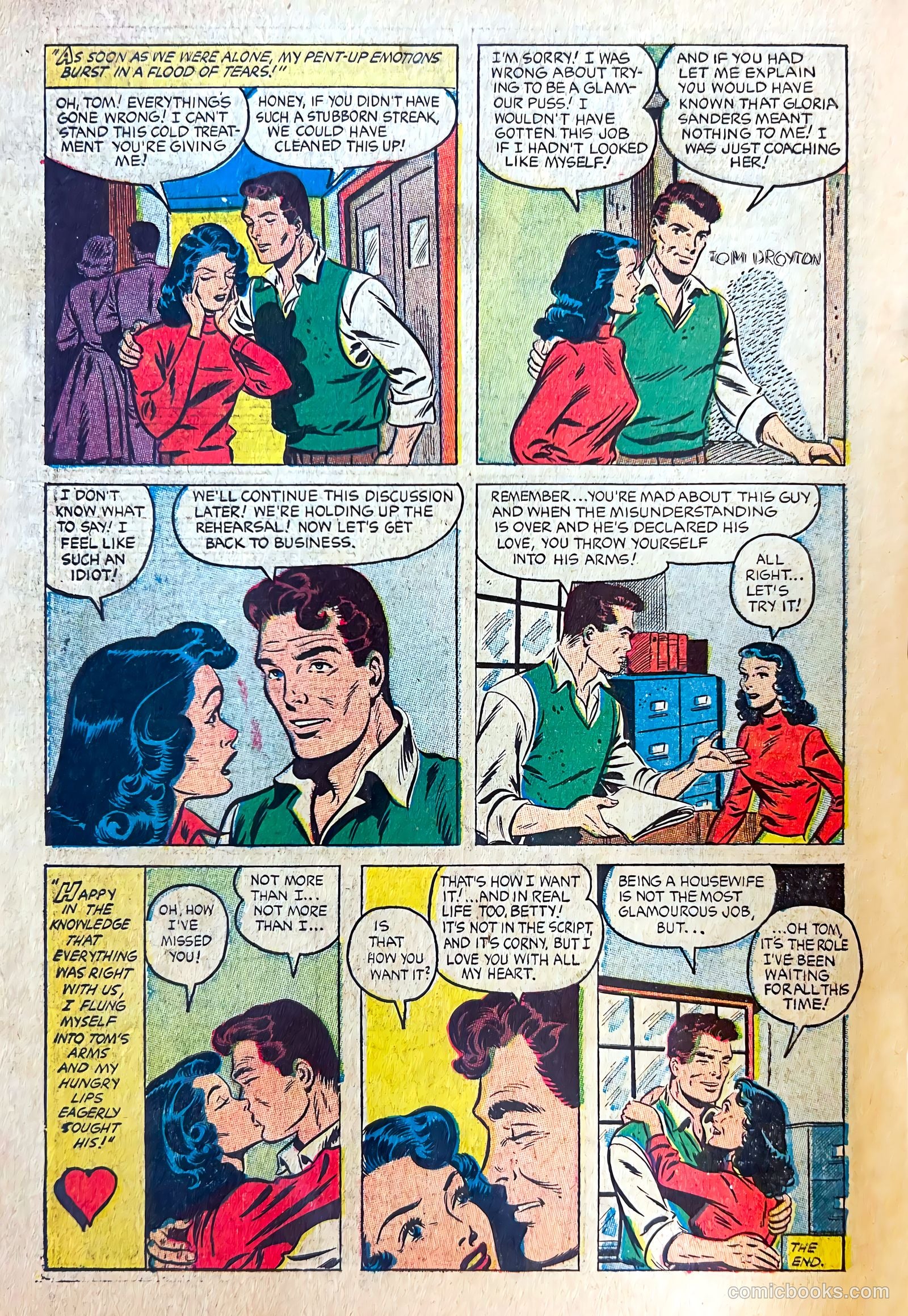 Diary Secrets #23 (1954) — page 34 of 36