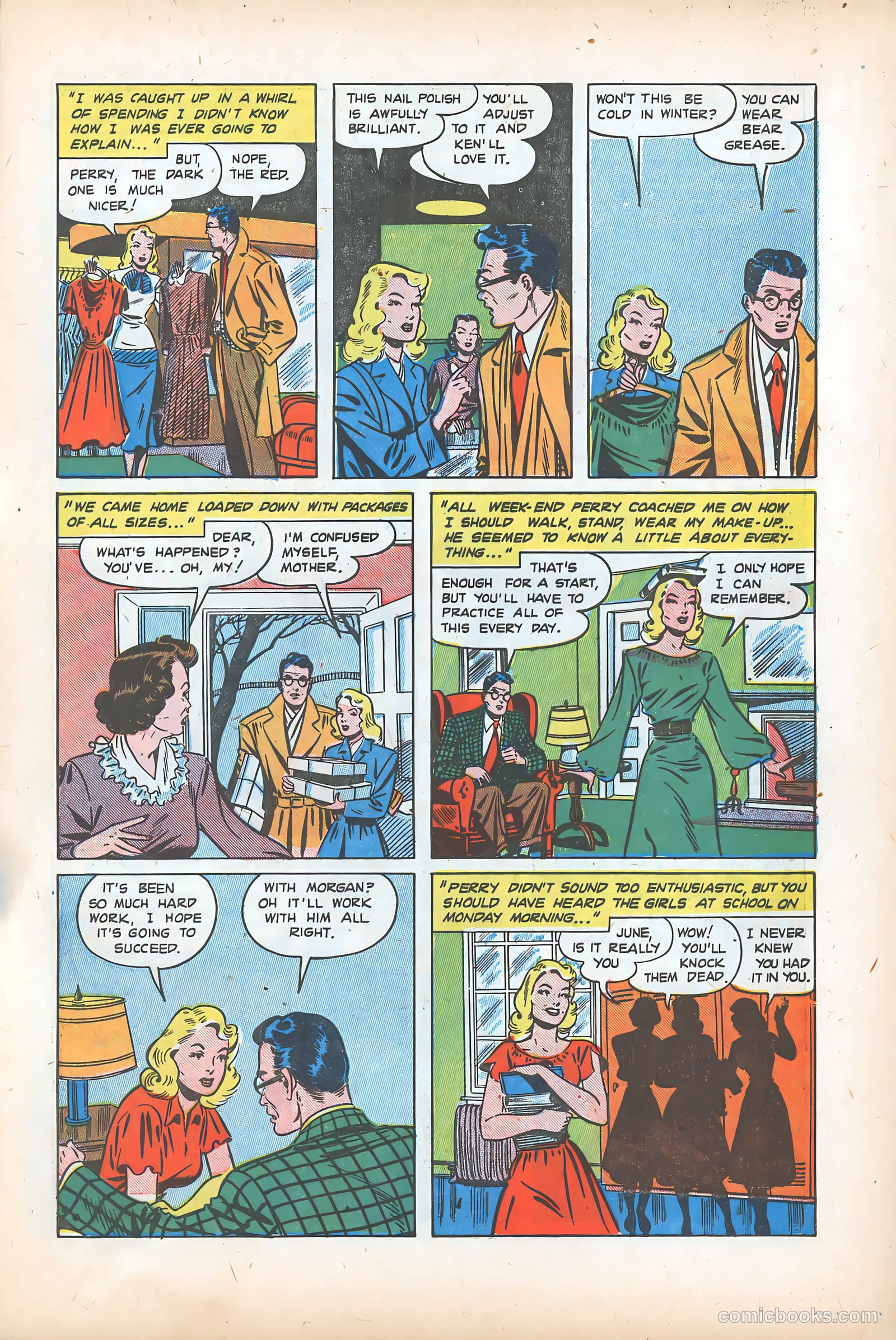 Diary Secrets #24 (1954) — page 5 of 37