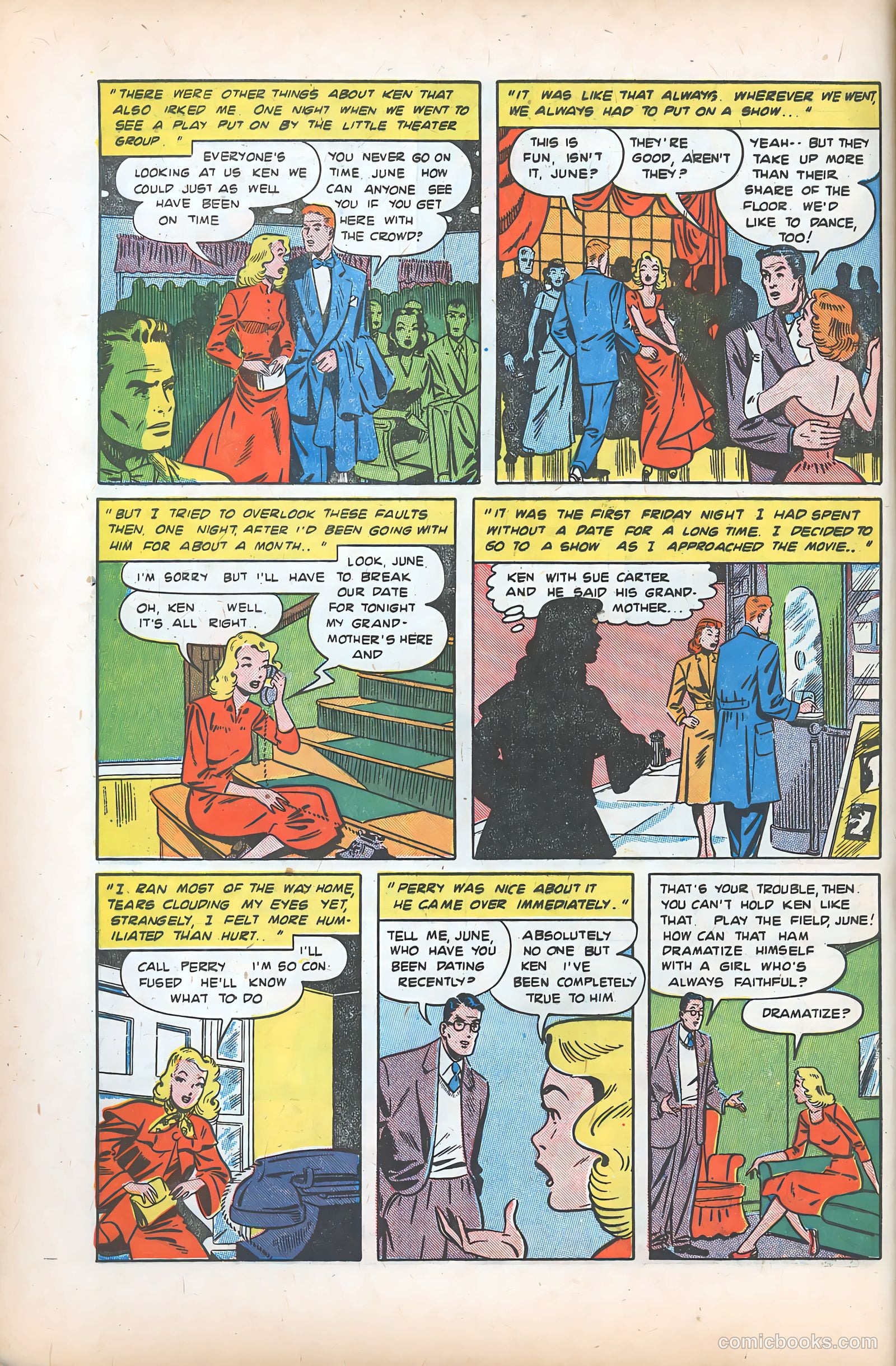 Diary Secrets #24 (1954) — page 8 of 37