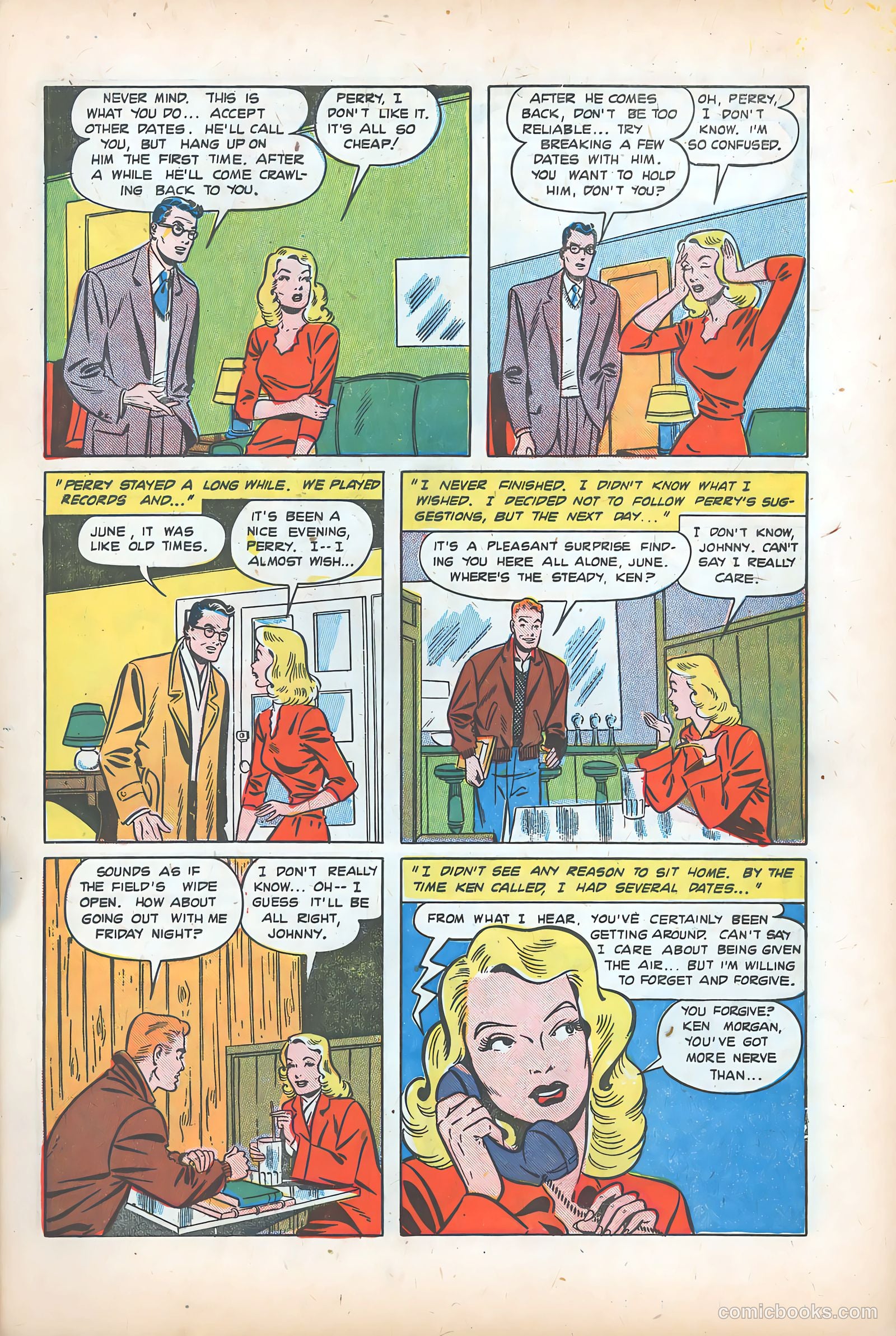 Diary Secrets #24 (1954) — page 9 of 37