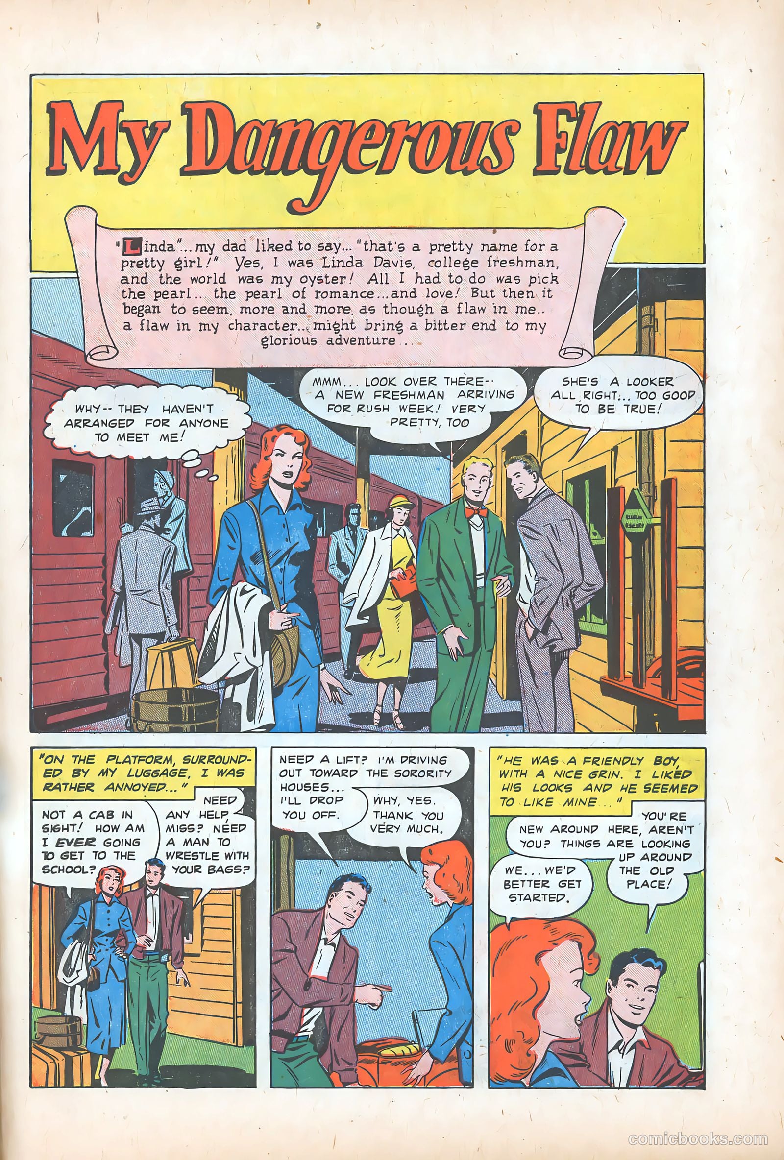Diary Secrets #24 (1954) — page 27 of 37