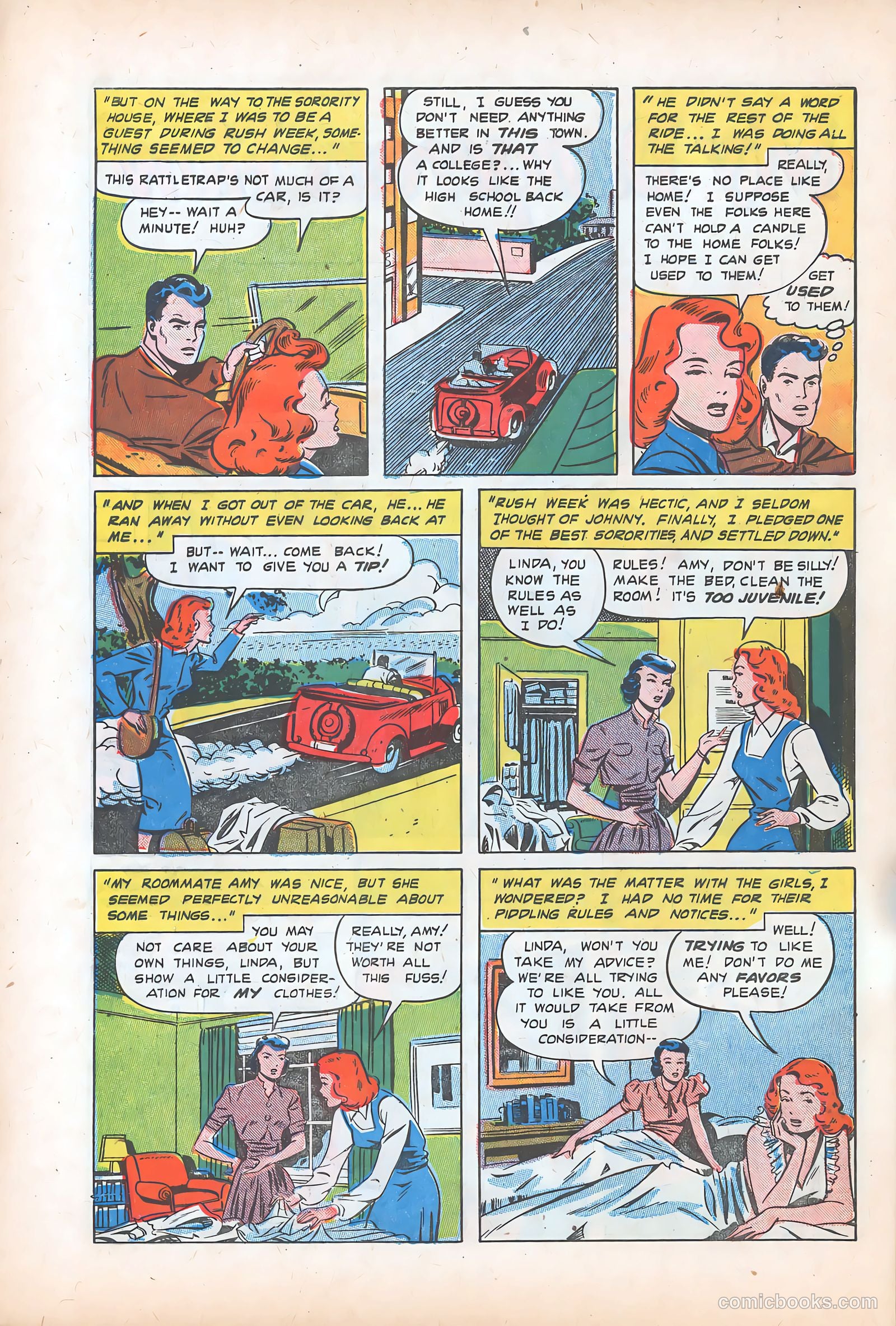 Diary Secrets #24 (1954) — page 28 of 37