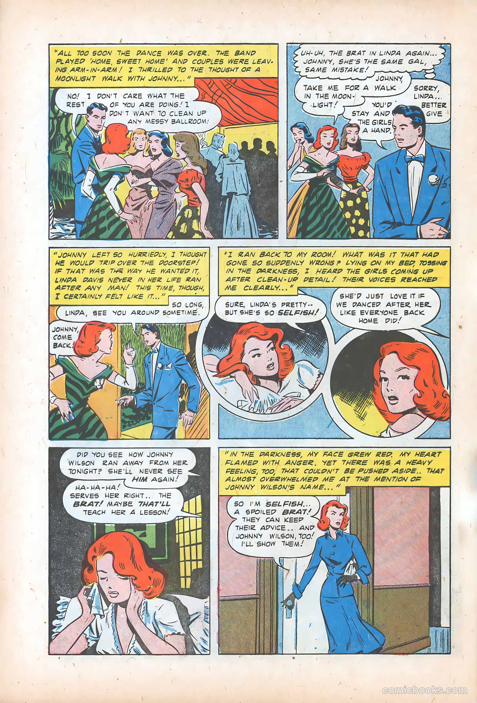 Diary Secrets #24 (1954) — page 30 of 37