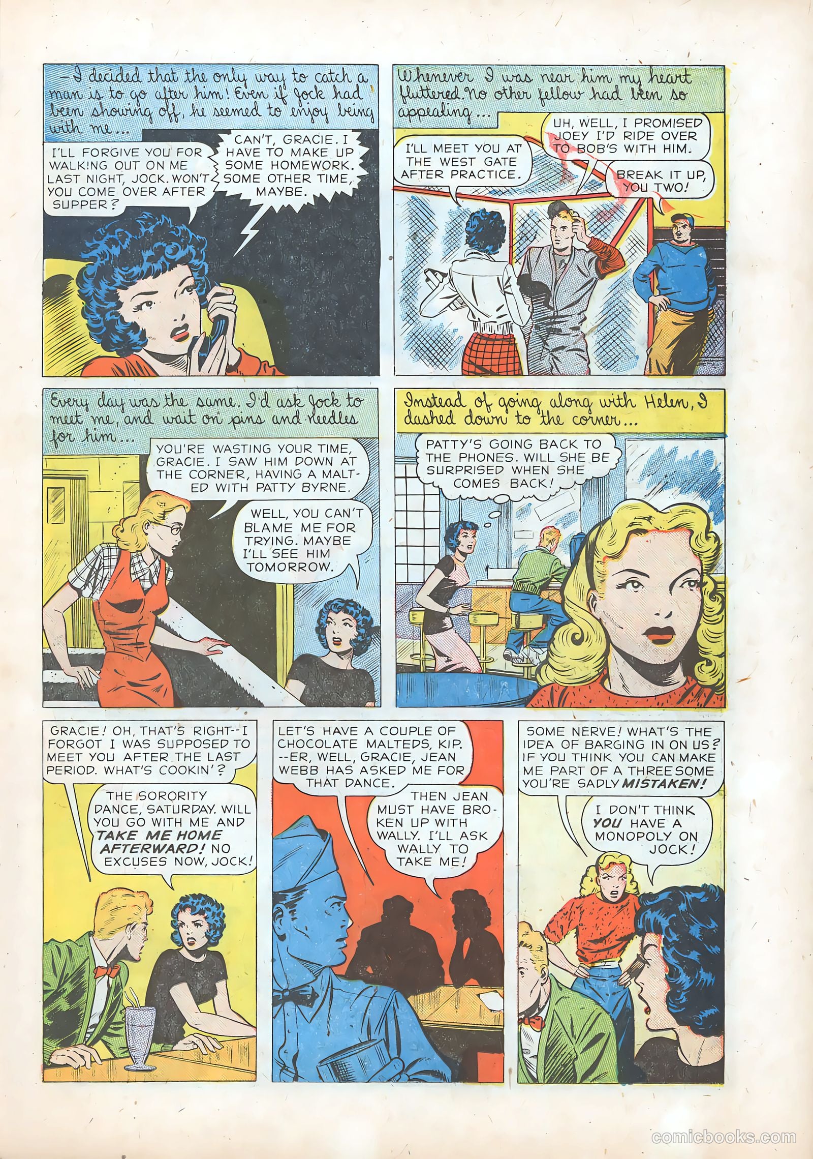 Diary Secrets #25 (1954) — page 15 of 36
