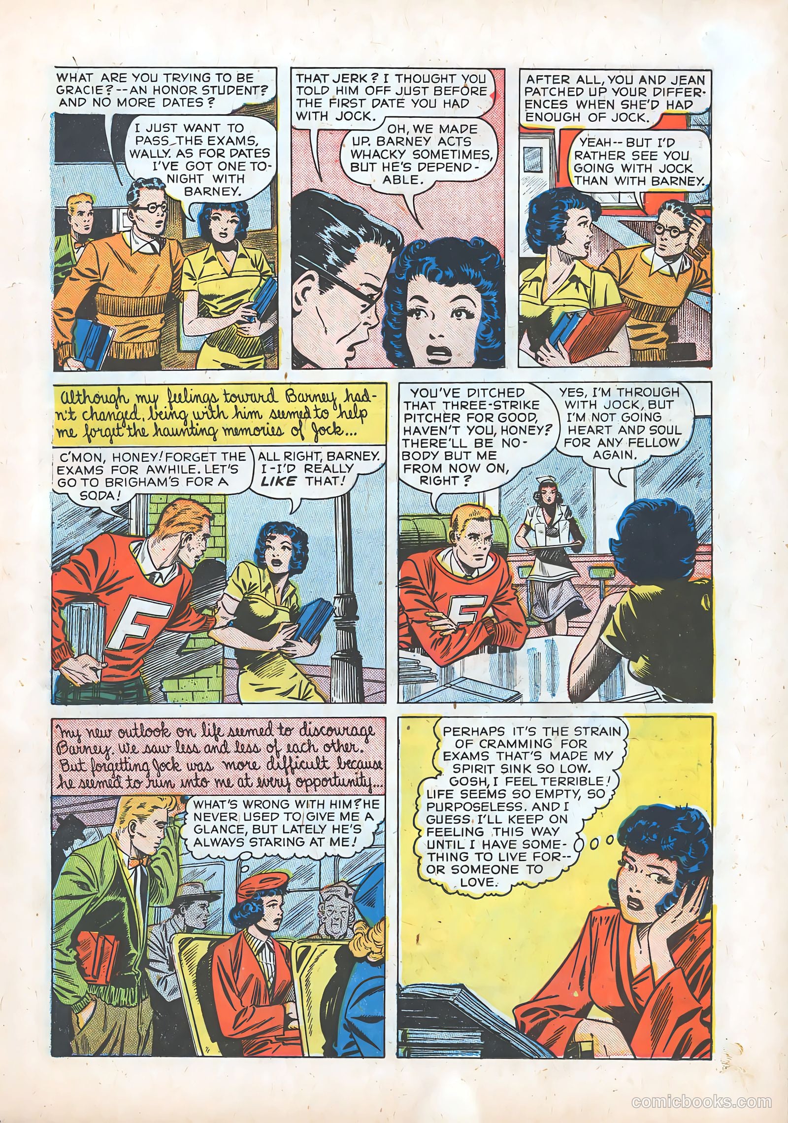 Diary Secrets #25 (1954) — page 17 of 36