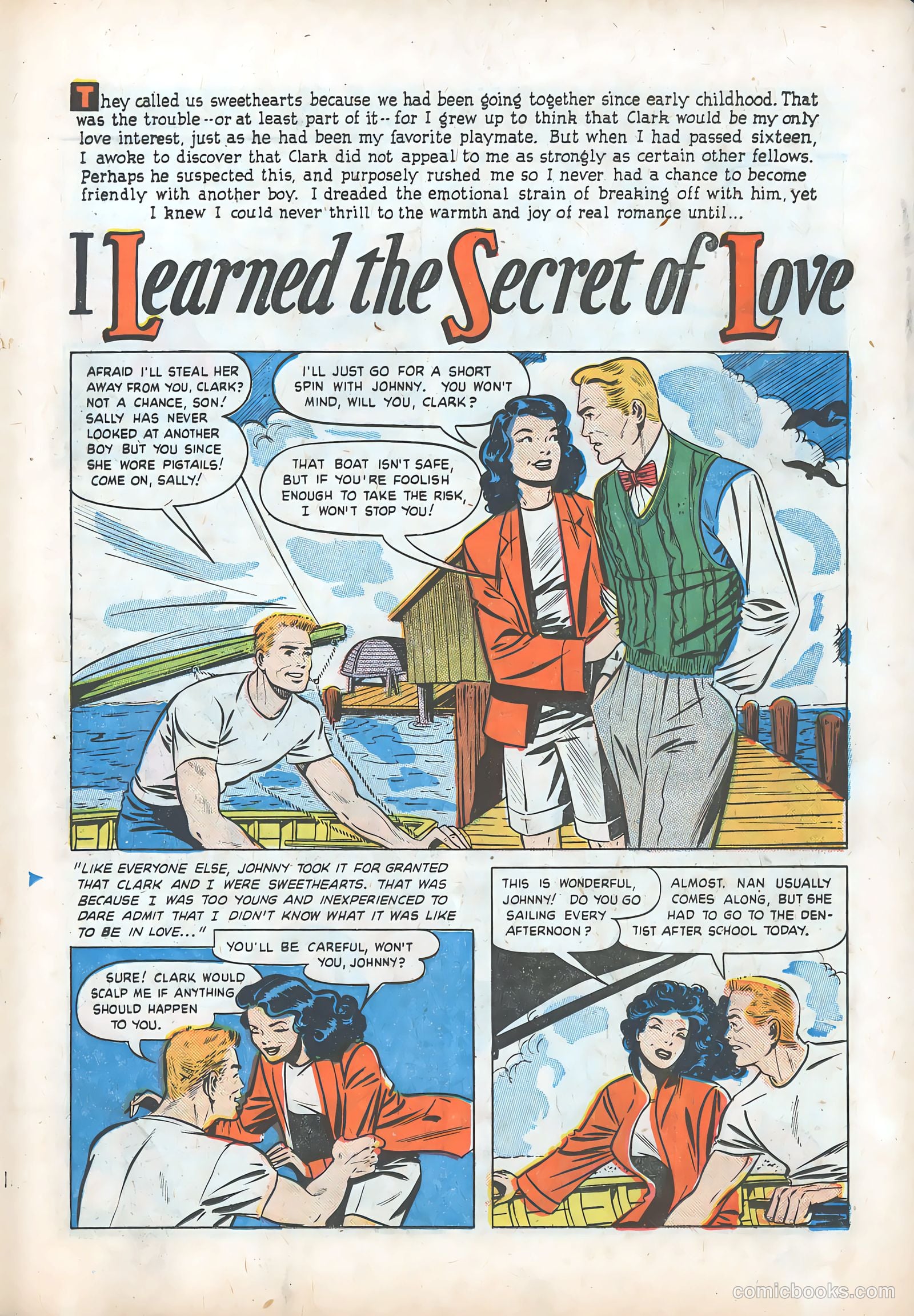 Diary Secrets #25 (1954) — page 19 of 36