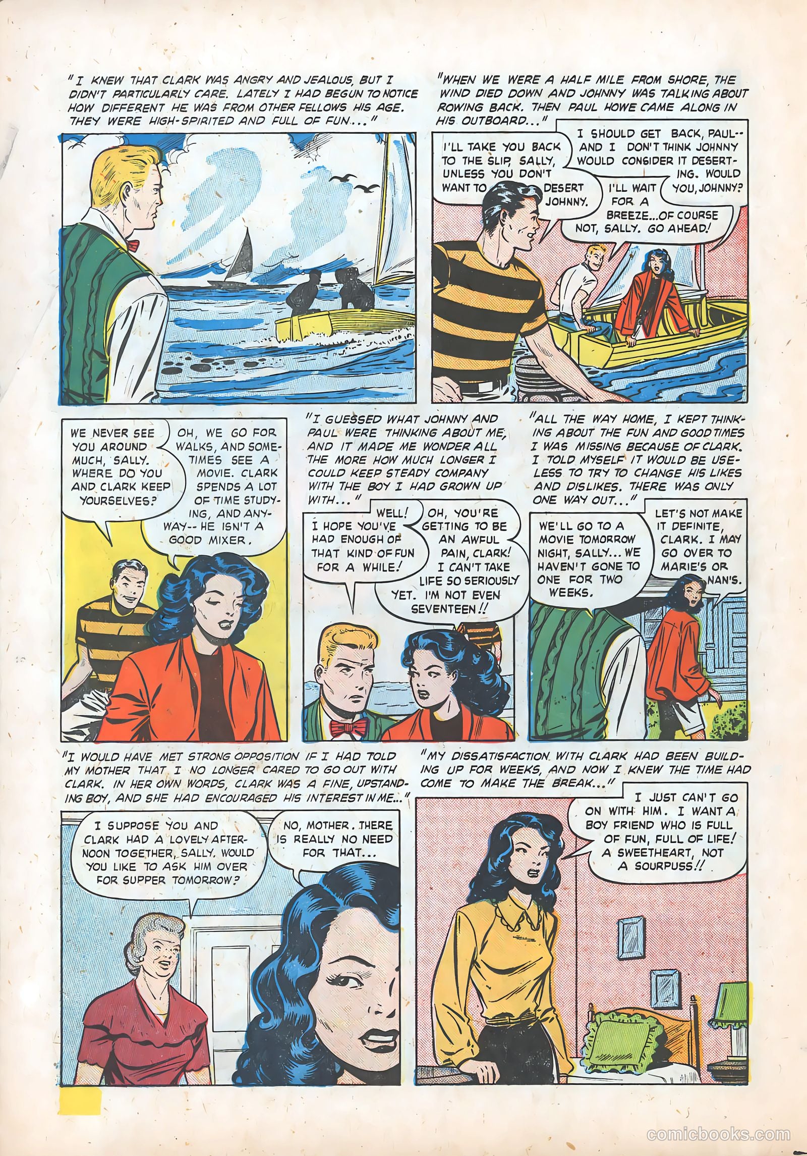 Diary Secrets #25 (1954) — page 20 of 36