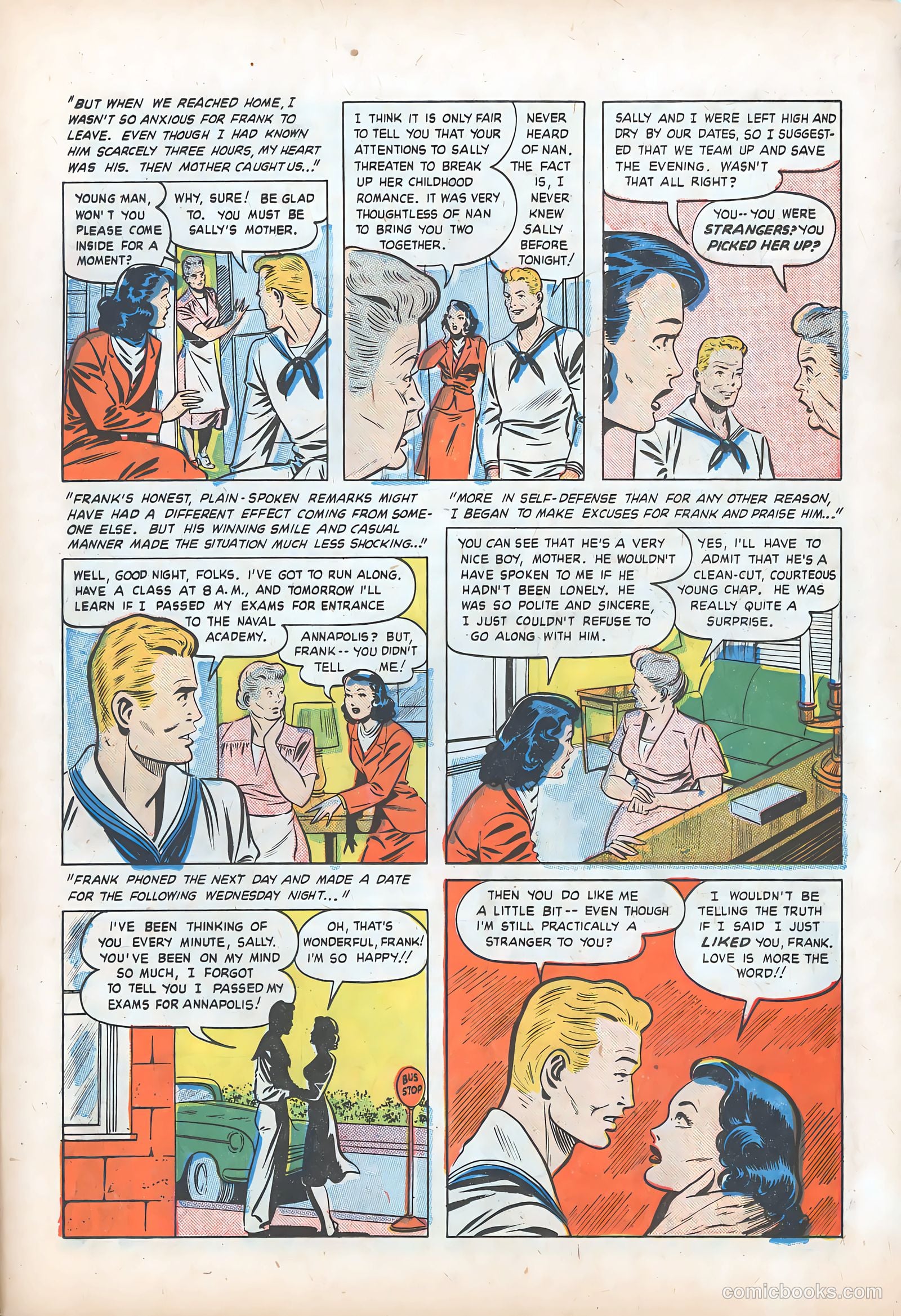 Diary Secrets #25 (1954) — page 23 of 36