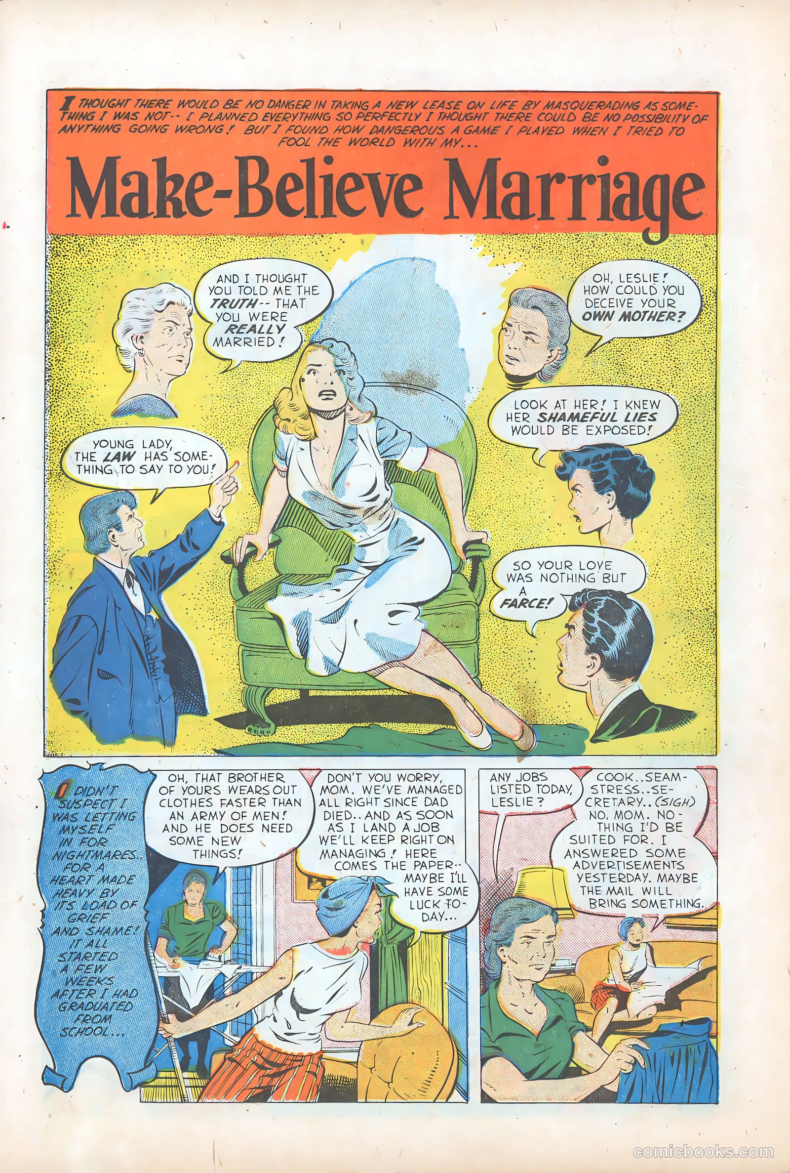 Diary Secrets #25 (1954) — page 26 of 36