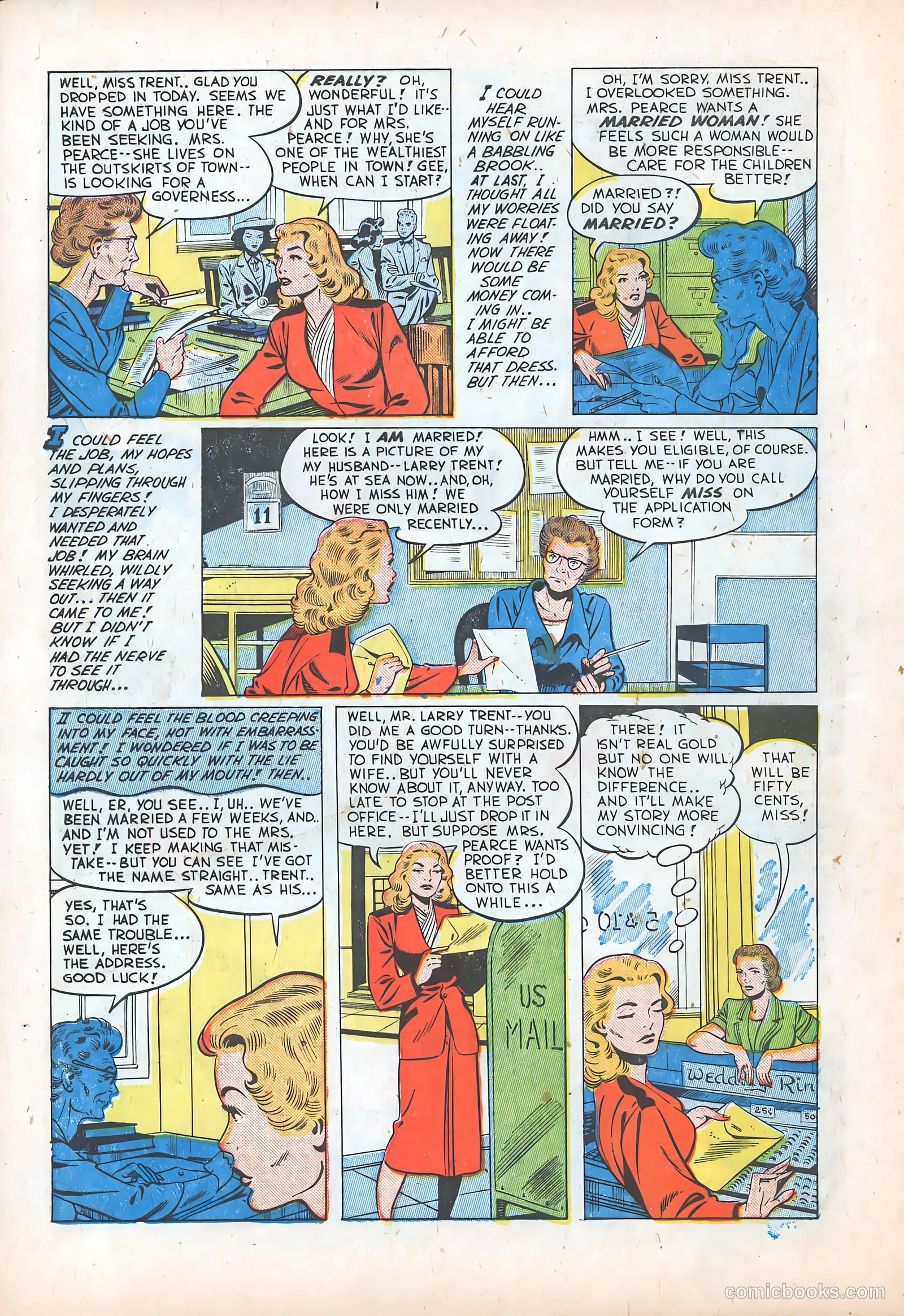 Diary Secrets #25 (1954) — page 28 of 36